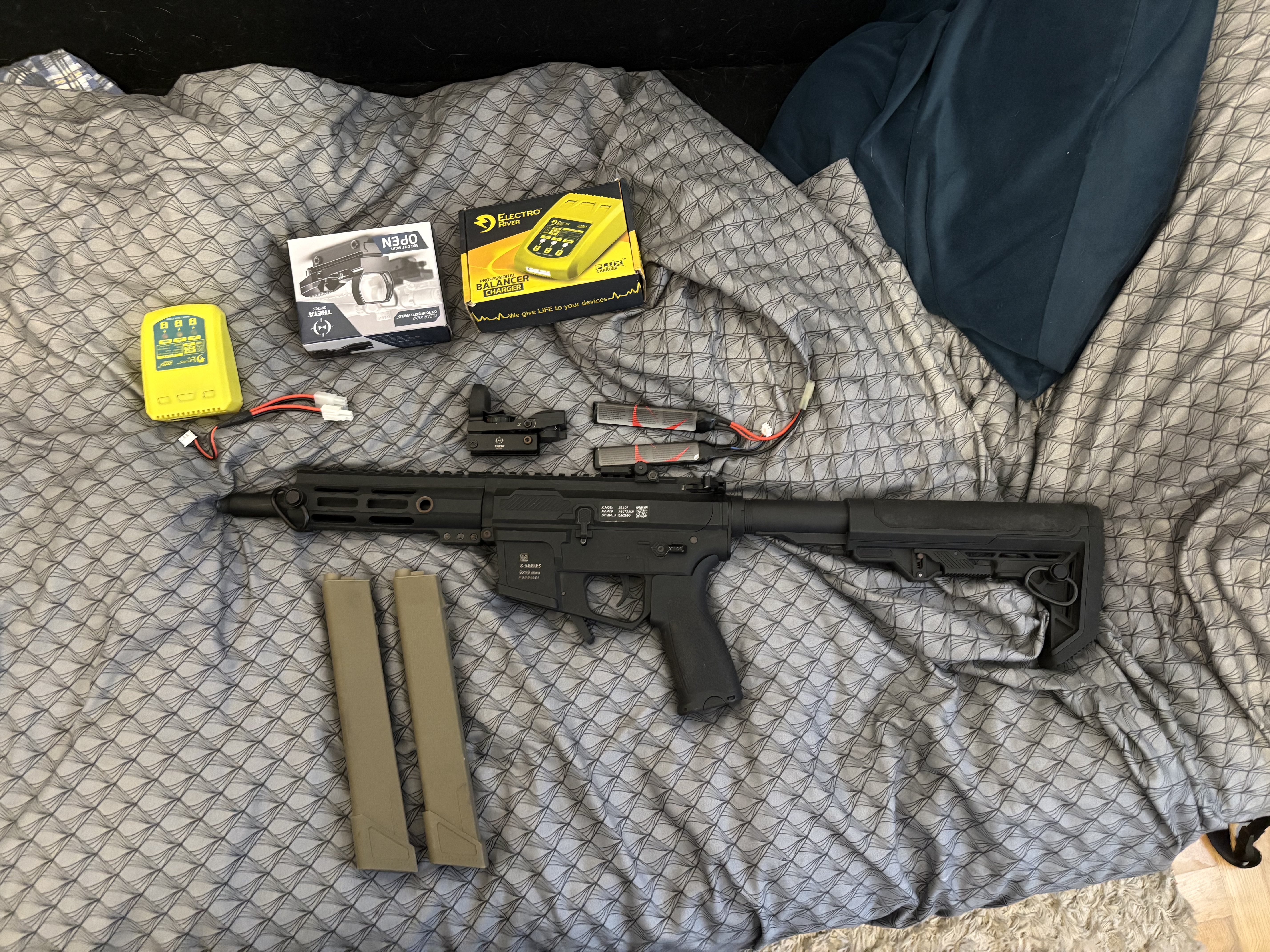 Fx01 SA + kolimator + ładowarka + bateria