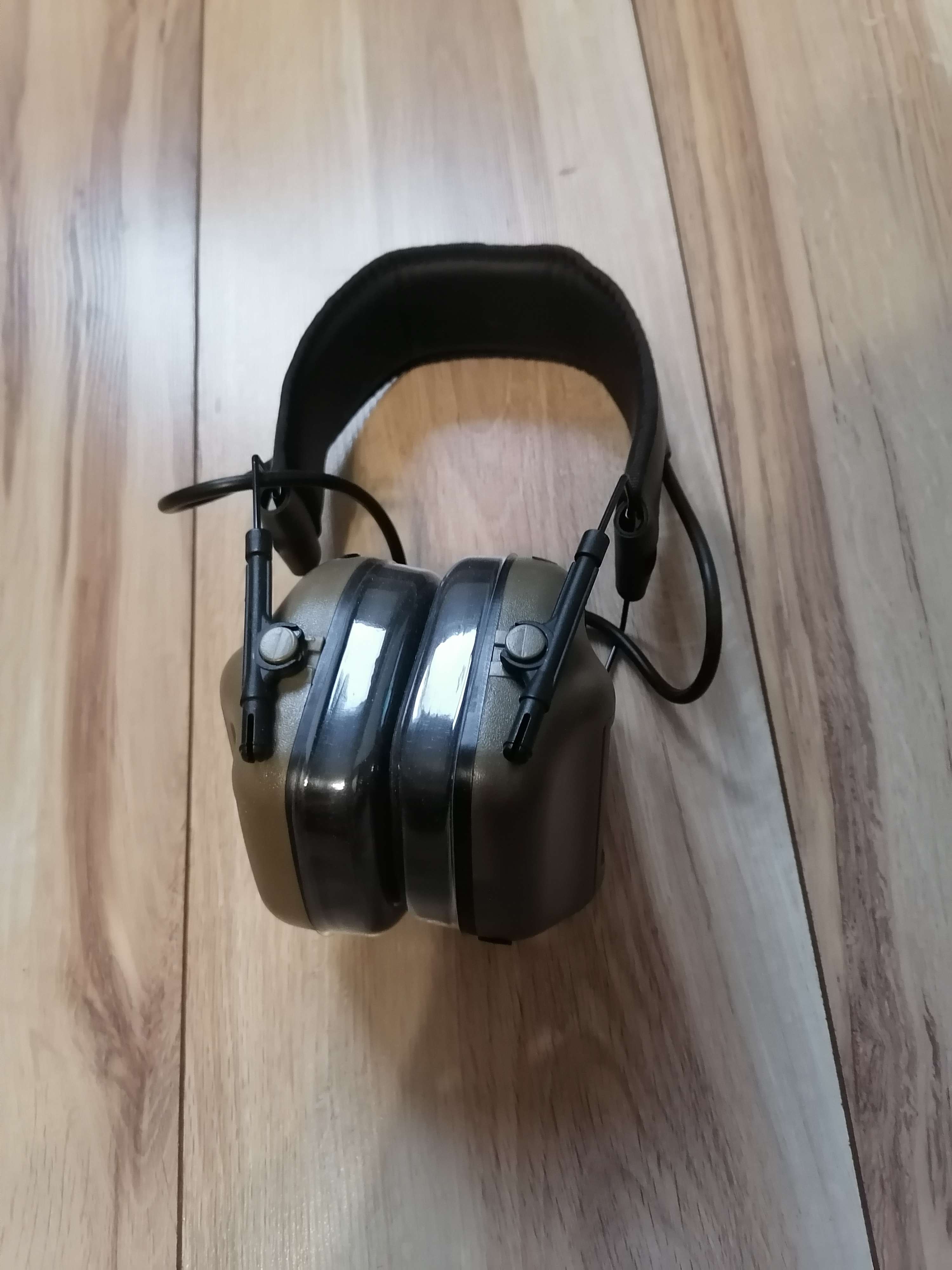 Aktywne ochronniki słuchu Wosport HD-12 wersja IPSC Gen 5 Tan