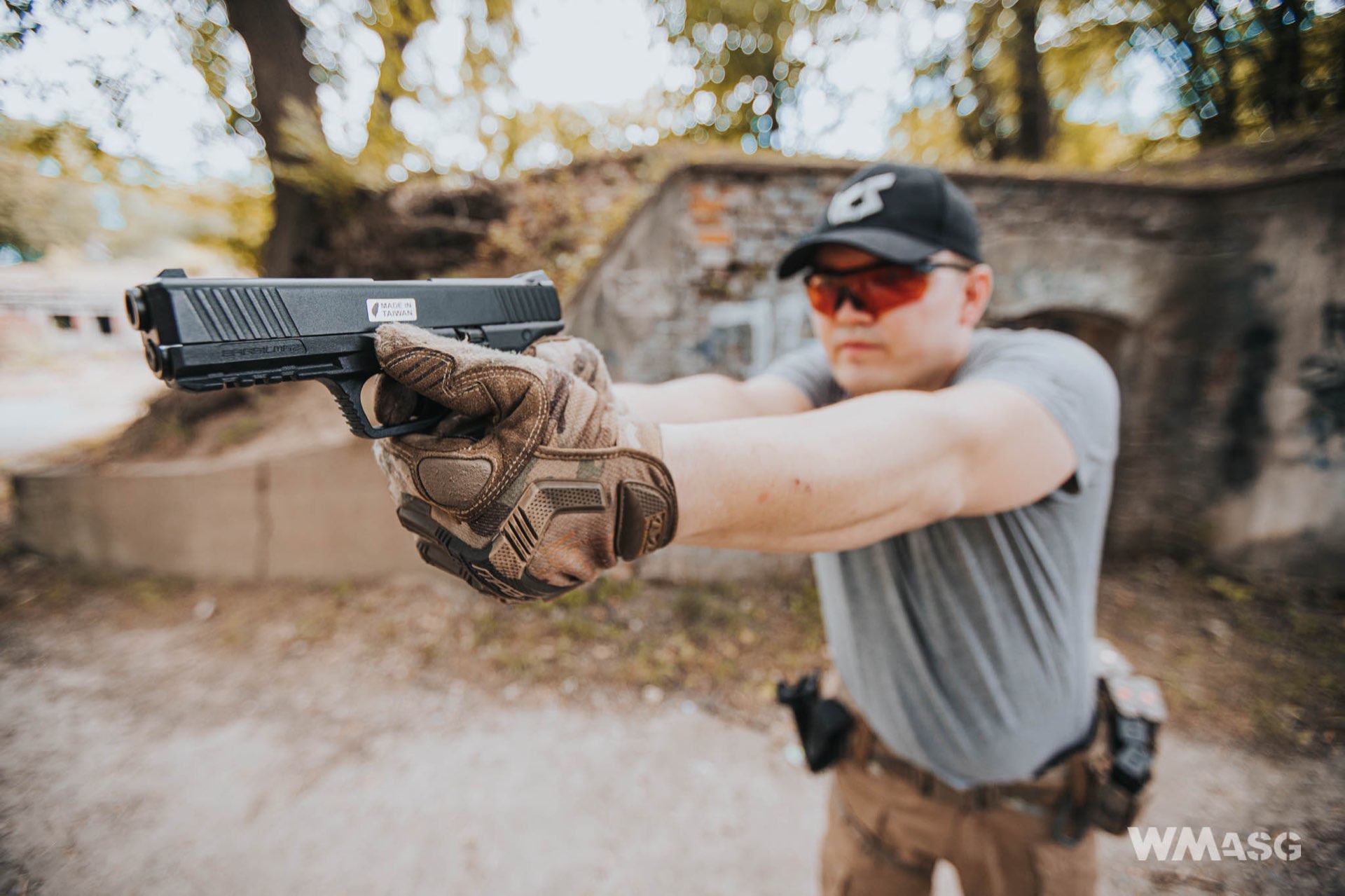 ICS Sarsilmaz SAR 9 w terenie