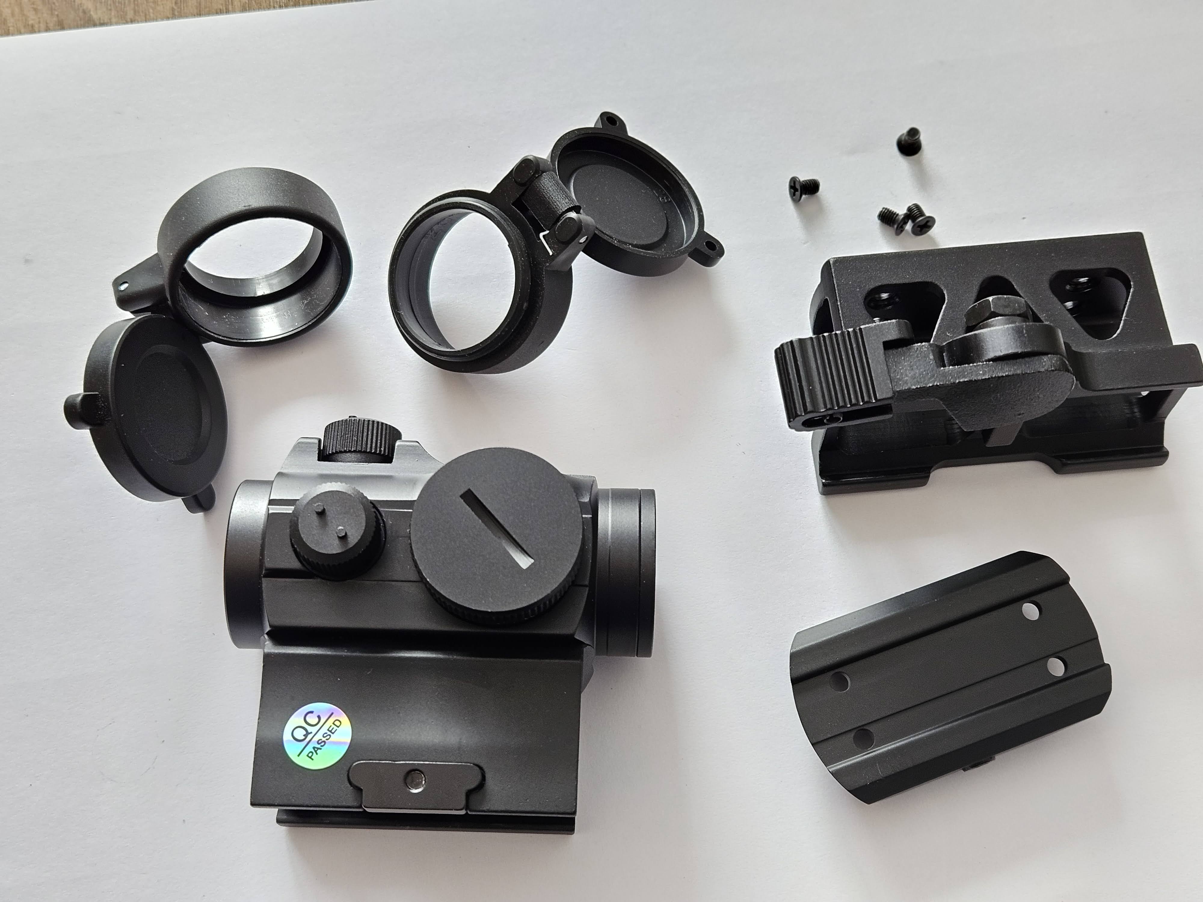 Kolimator AIM-O Aimpoint micro T1 replika, różne montaże wysoki, niski, QD