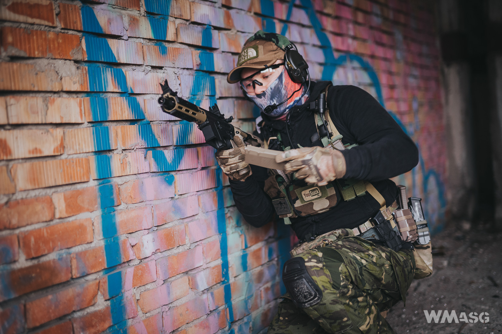 Specna Arms SA -E12 PDW Edge BK-TAN (sesja w terenie)