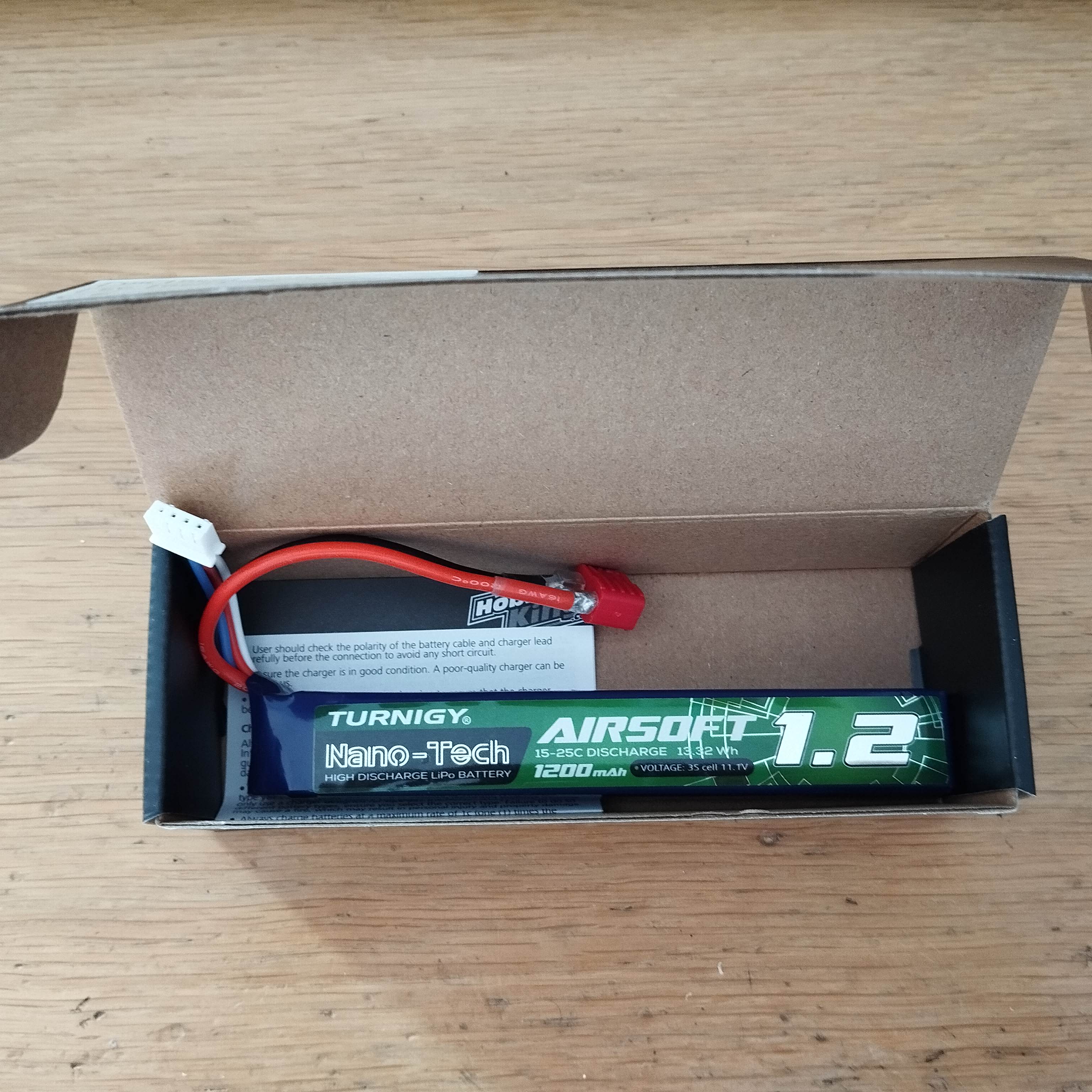 Akumulator LiPo turnigy nanotech 1200mAh 11,1v