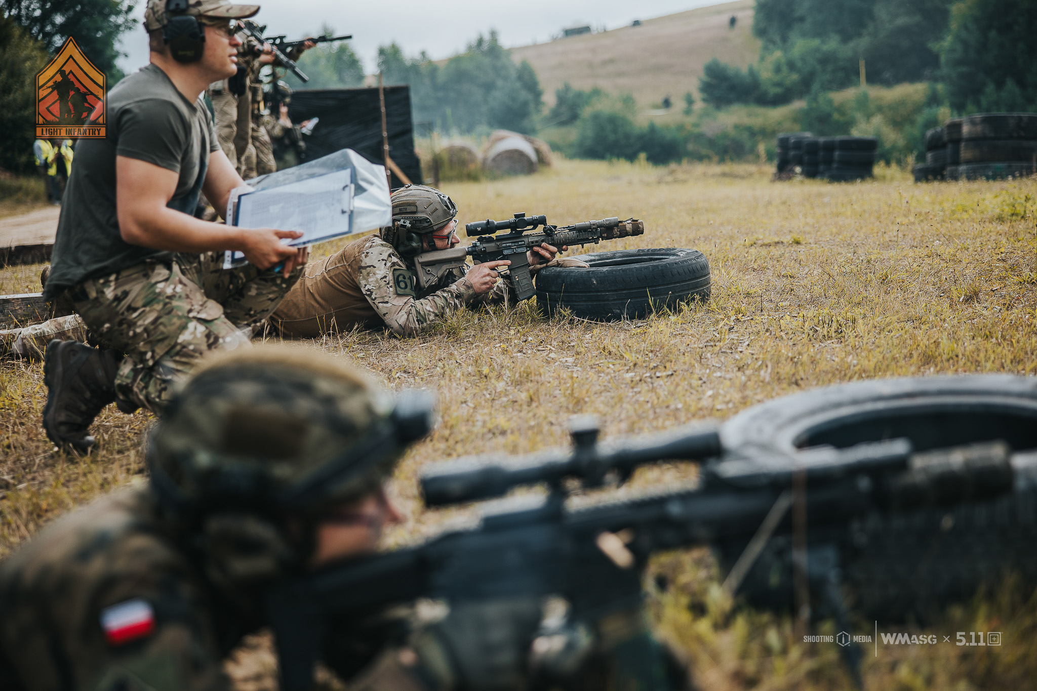 Fotorelacja z zawodów taktyczno-strzeleckich Lekka Piechota, kat. Lekka i MILSIM (18-20.07.2025)
