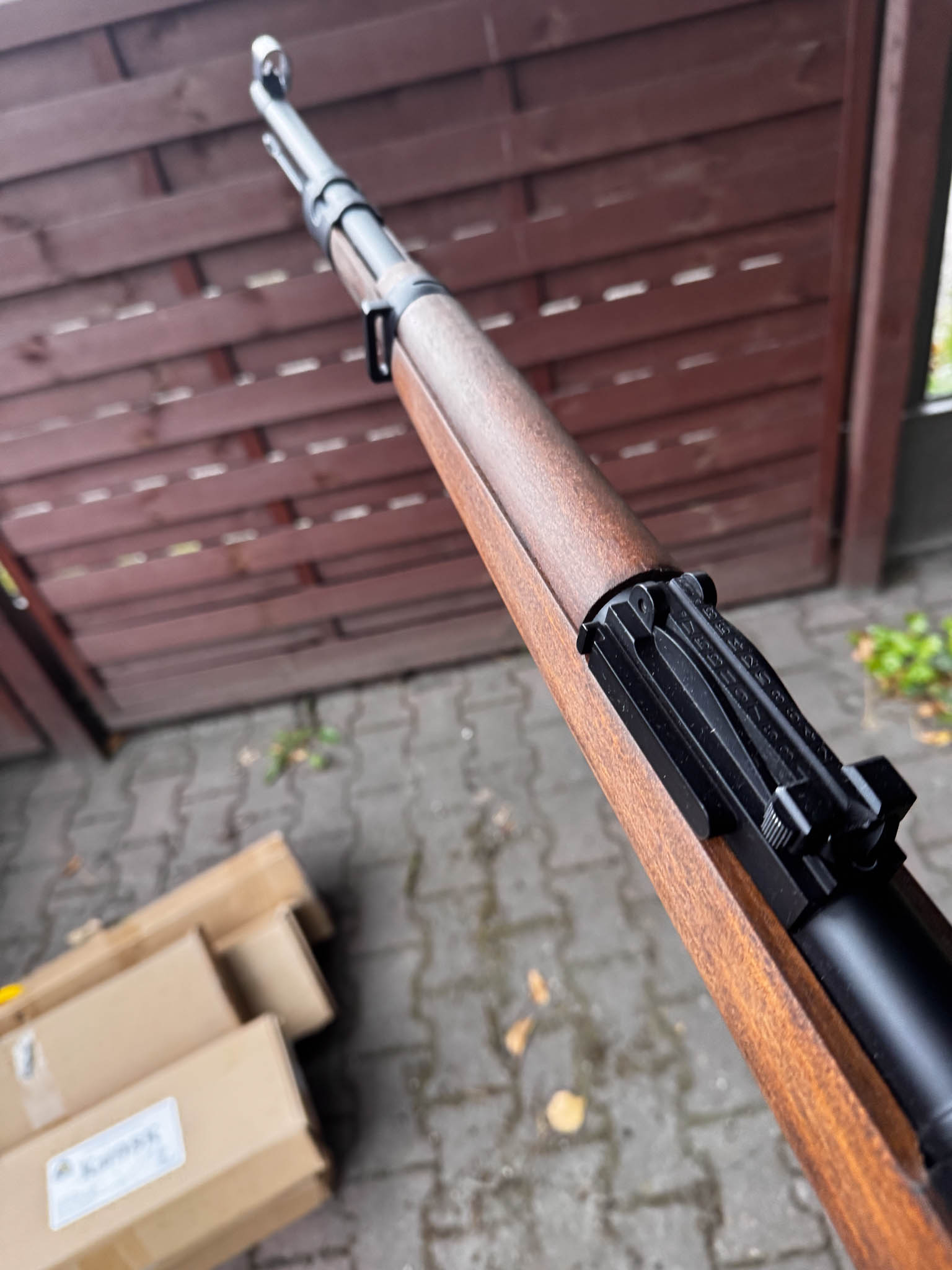 Kar98K - drewniane łoża (green gas)