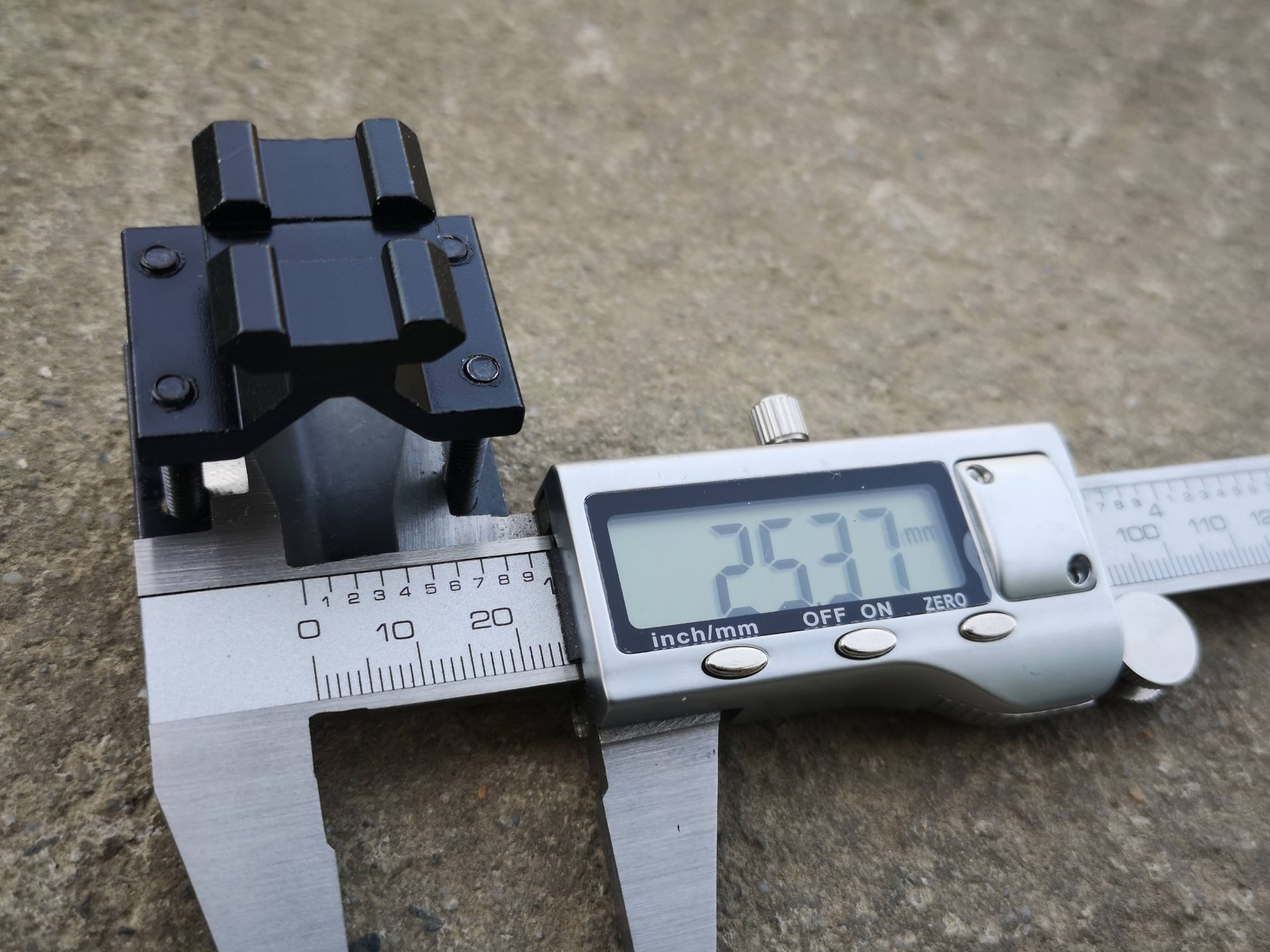 Montaż RIS 22mm na lufę, przejsciówka