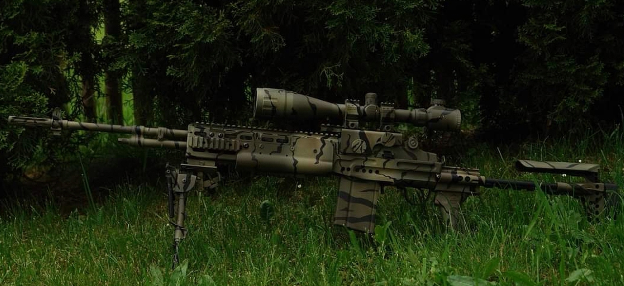 Malowanie replik - Rifle Camouflage VACO - M4, AR, AK, MP5