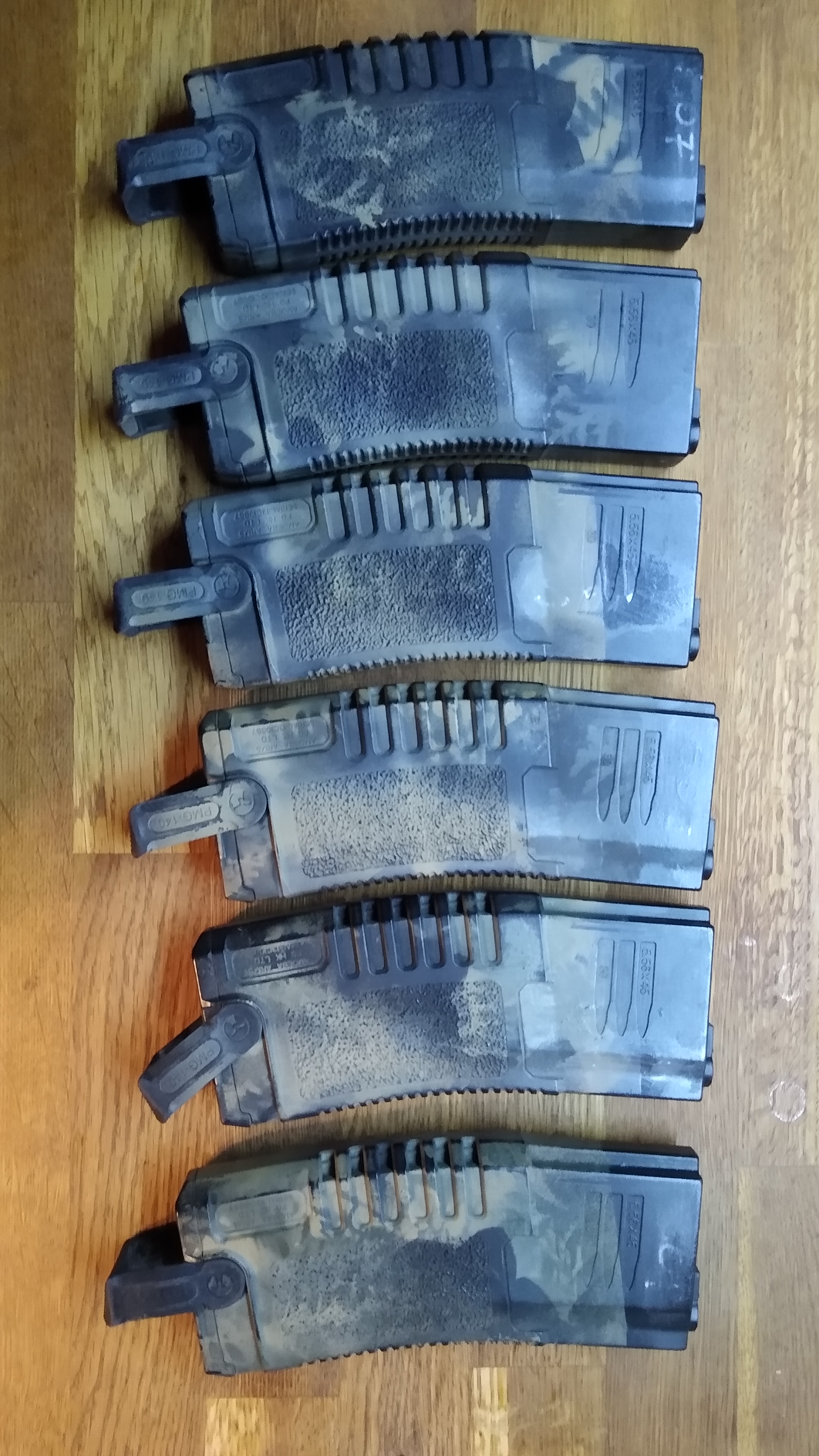 Magazynki M4 amoeba mid cup 6sztuk