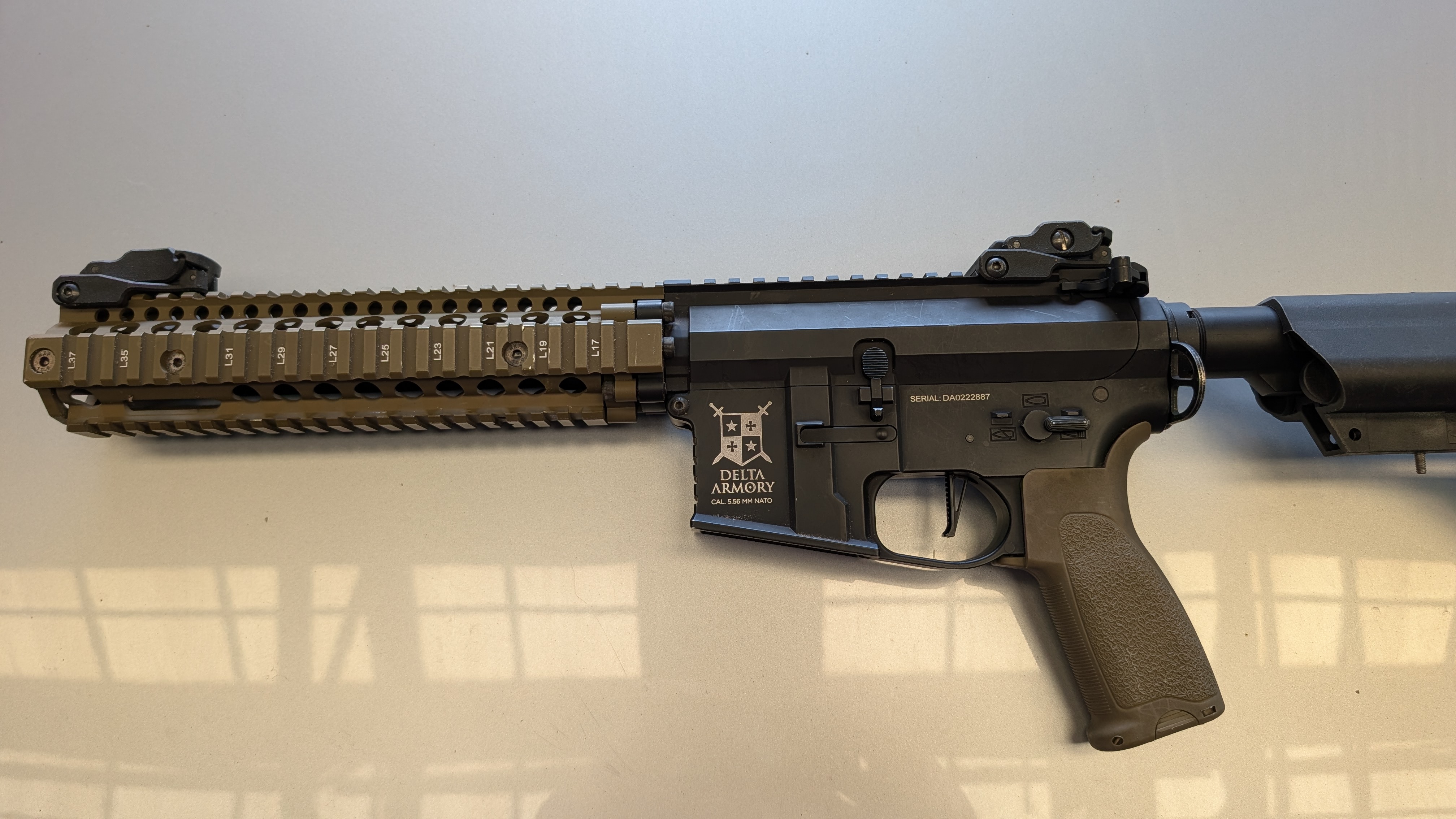 MK18 Half Tan Alpha - Delta Armory