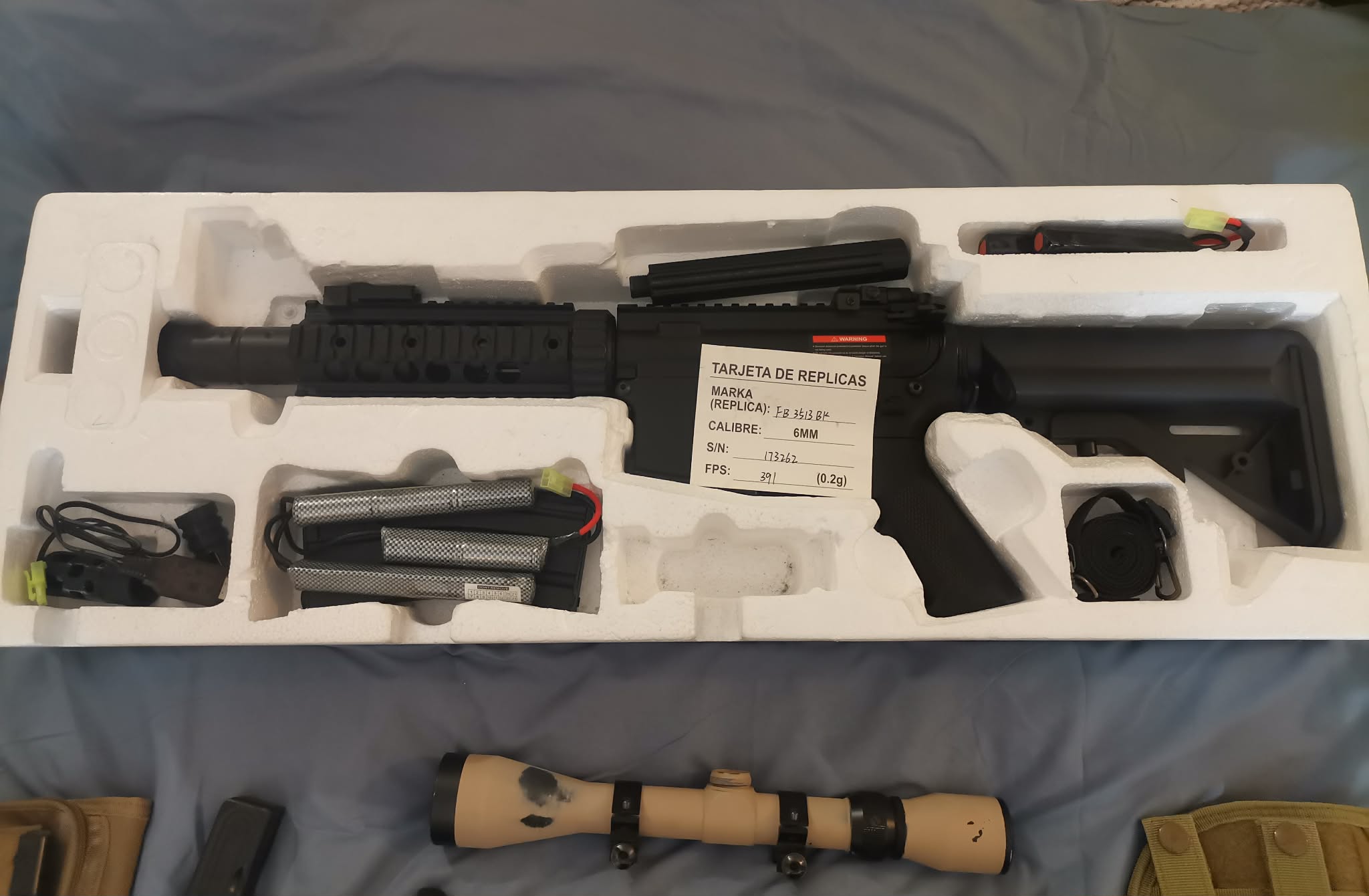 CYMA CM.513 M4 + akcesoria + CZ75 SP-01 SHADOW GNB