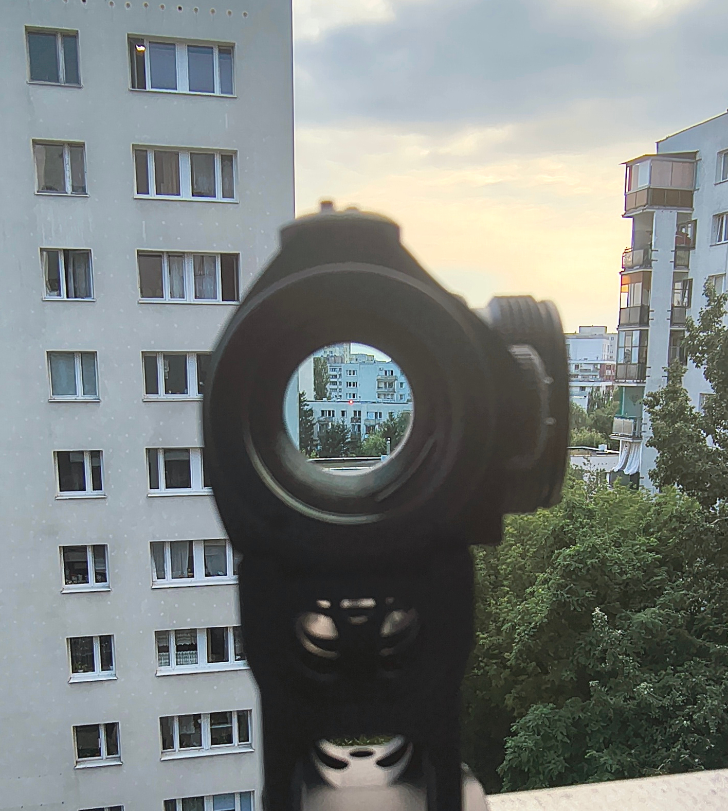 Kolimator Holy Warrior Aimpoint T1 montaż wysoki Unity 2,26"