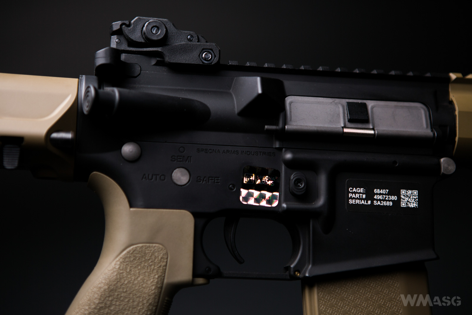 Specna Arms SA -E12 PDW Edge BK-TAN (sesja w studio)
