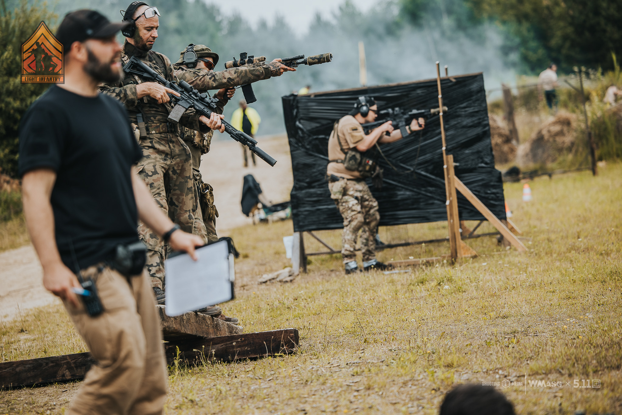 Fotorelacja z zawodów taktyczno-strzeleckich Lekka Piechota, kat. Lekka i MILSIM (18-20.07.2025)