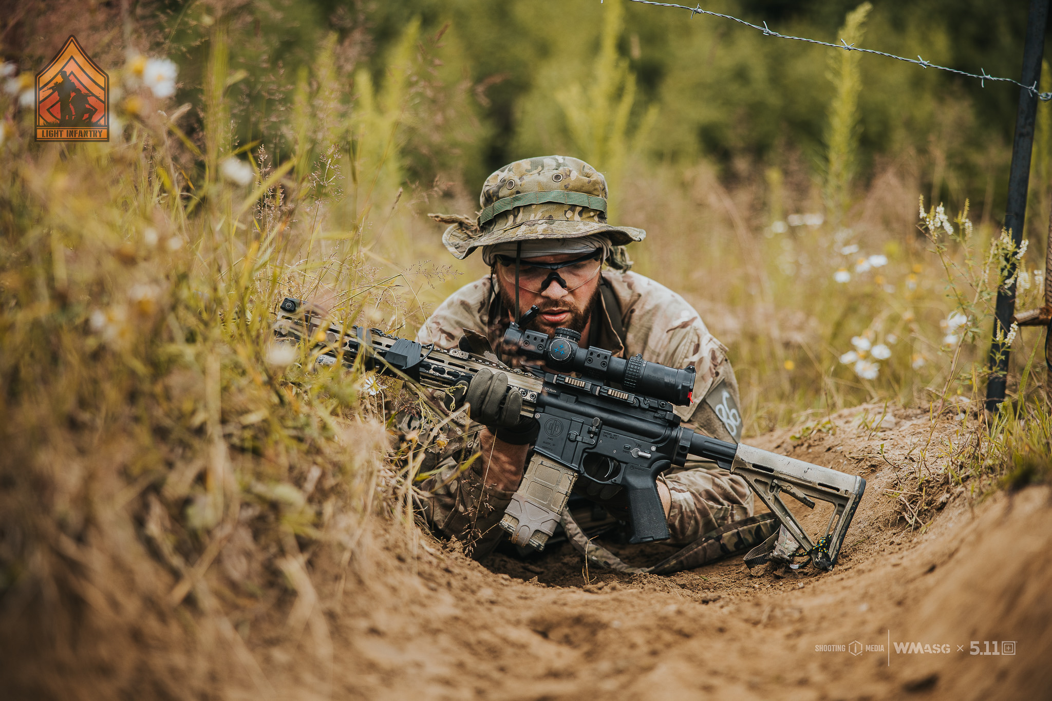 Fotorelacja z zawodów taktyczno-strzeleckich Lekka Piechota, kat. Lekka i MILSIM (18-20.07.2025)