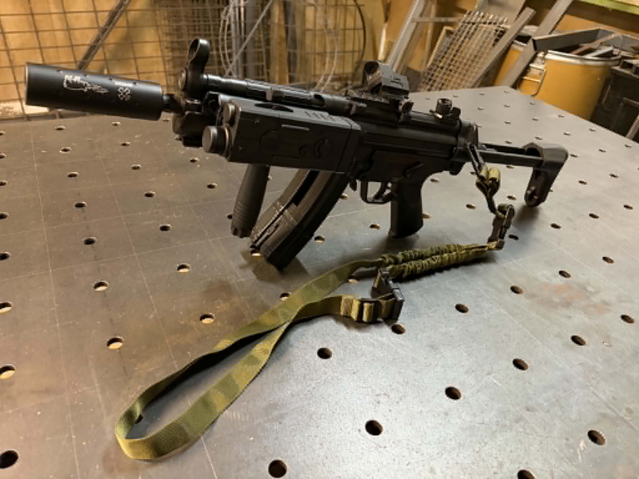 Replika ASG MP5 Cyma cm0.41j high-speed zmodyfikowana