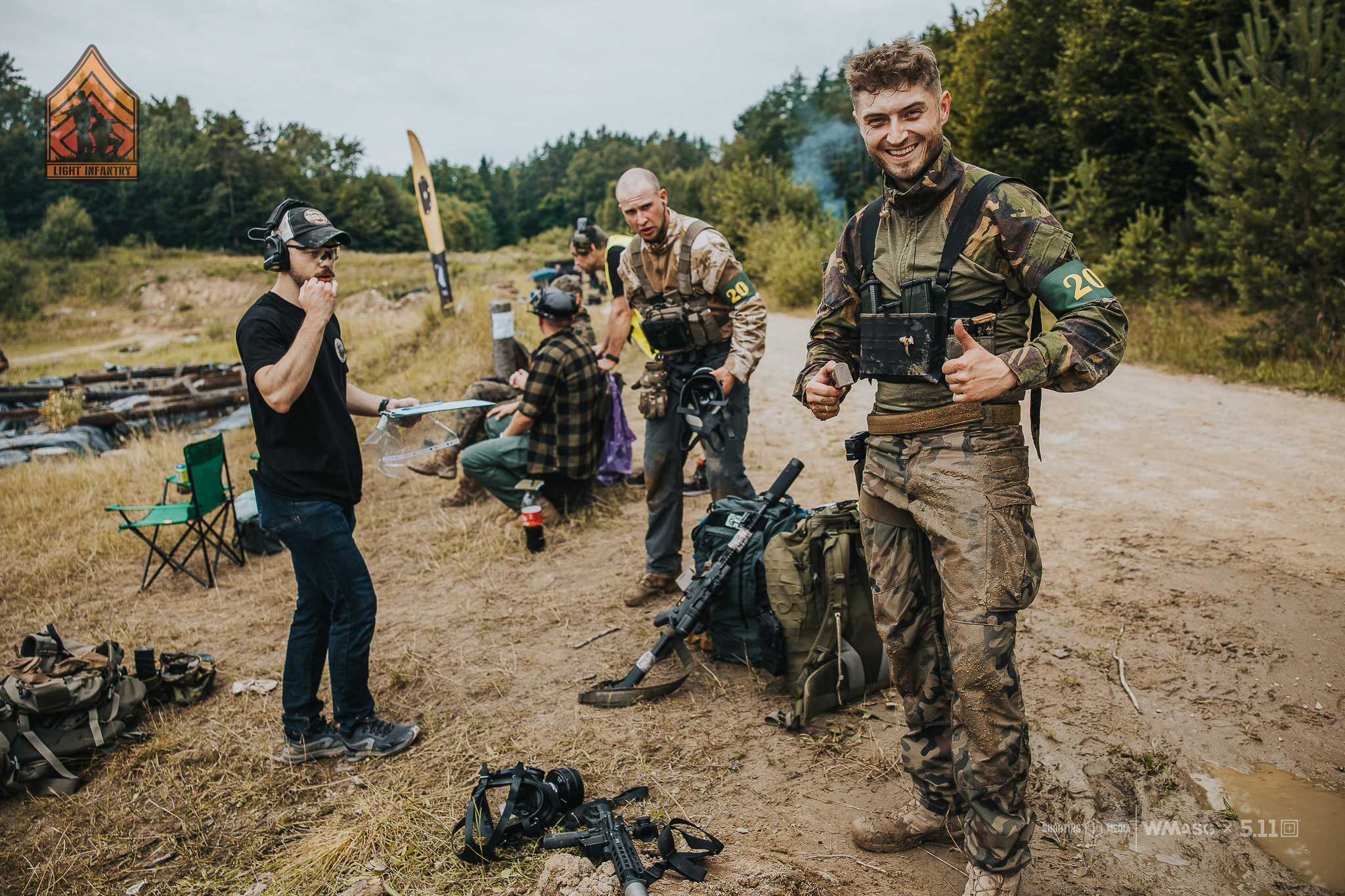 Fotorelacja z zawodów taktyczno-strzeleckich Lekka Piechota, kat. Lekka i MILSIM (18-20.07.2025)
