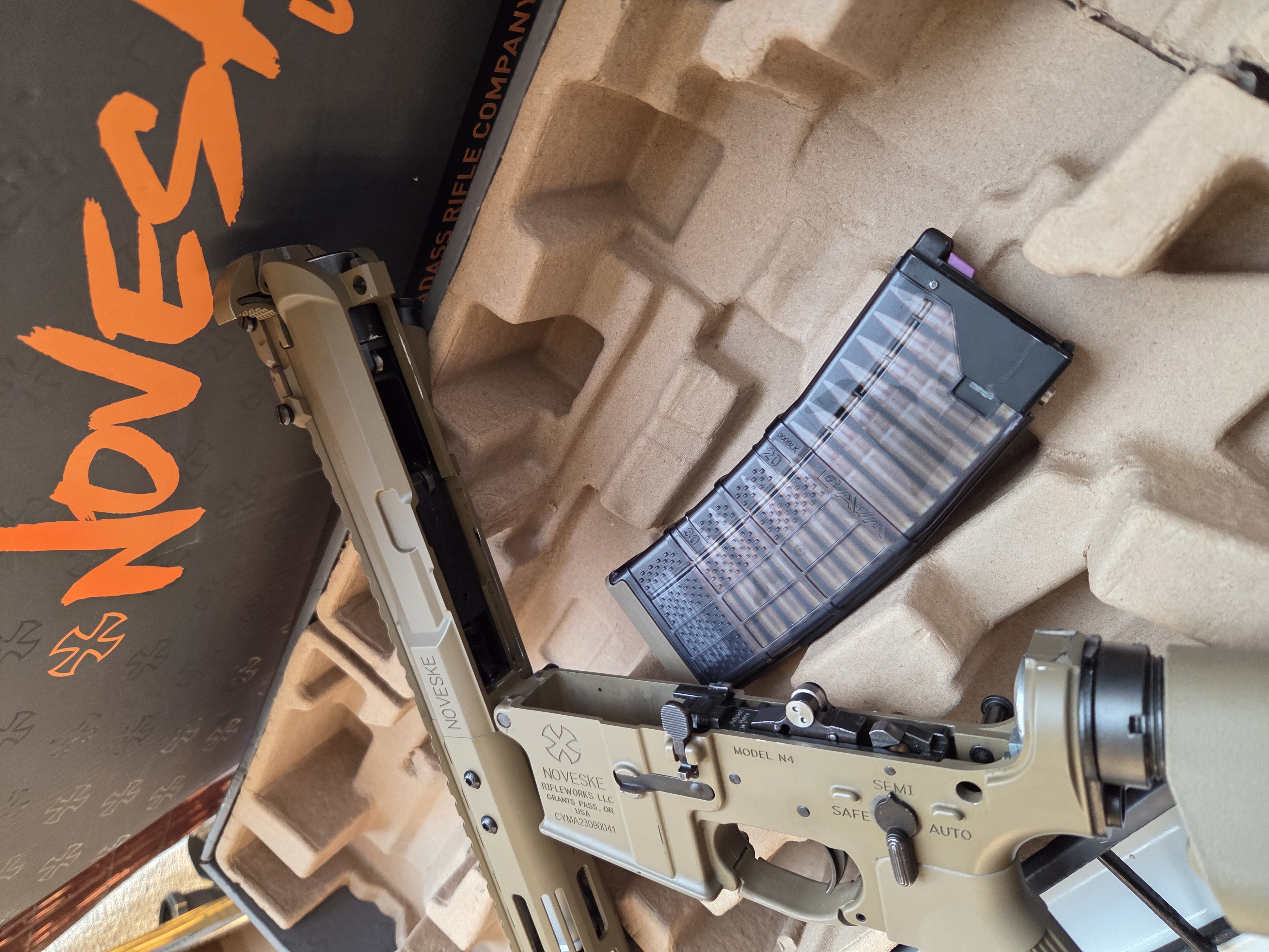 Replika Noveske N4 10.5 Shorty .300 BLK – Tan CGS gbbr