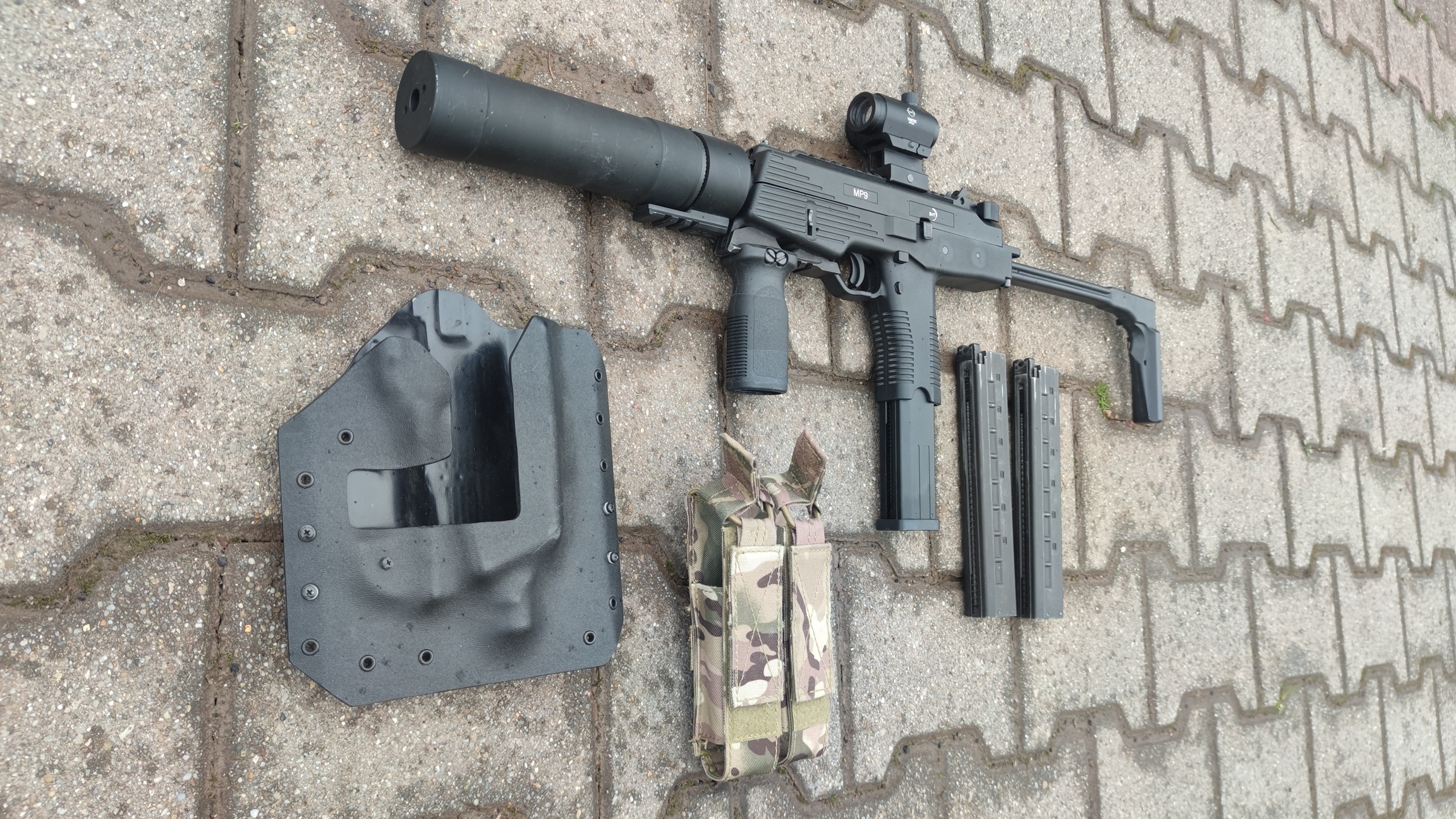 MP9 KWA zestaw!