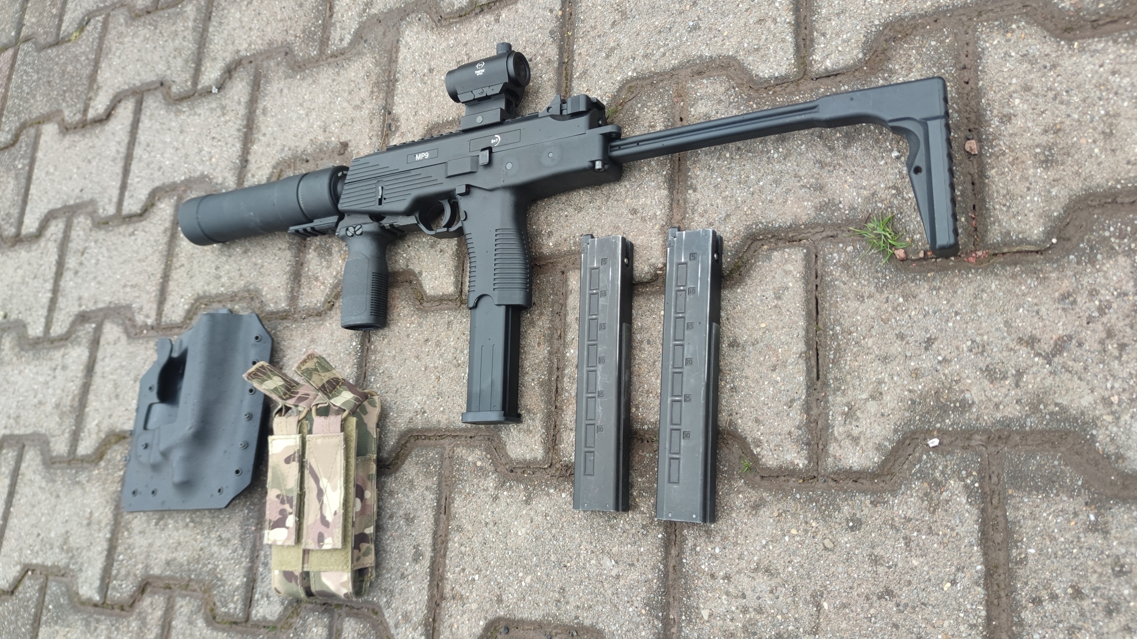 MP9 KWA zestaw!