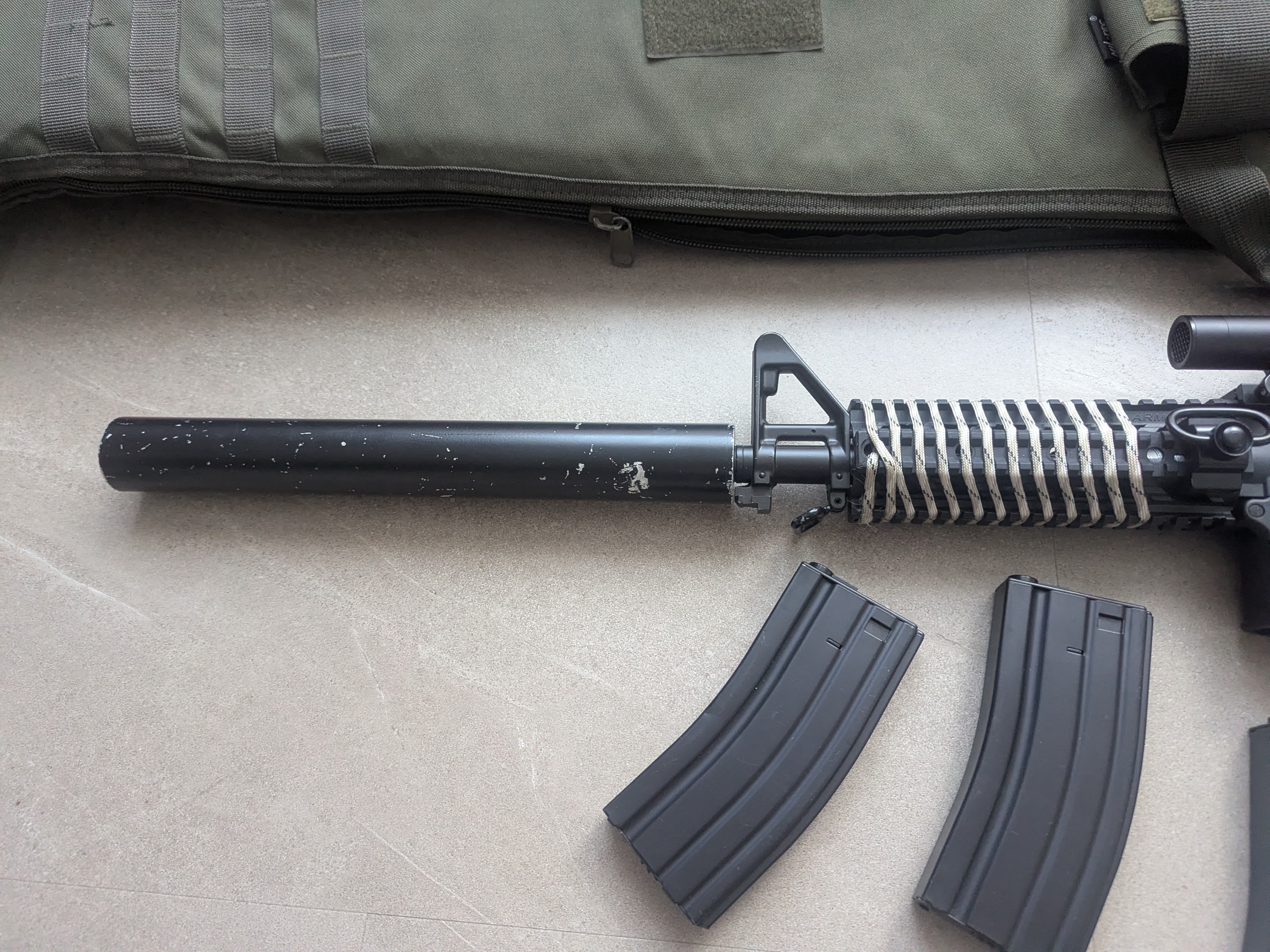 G&G CM16 tunning + dodatki / Zamiana