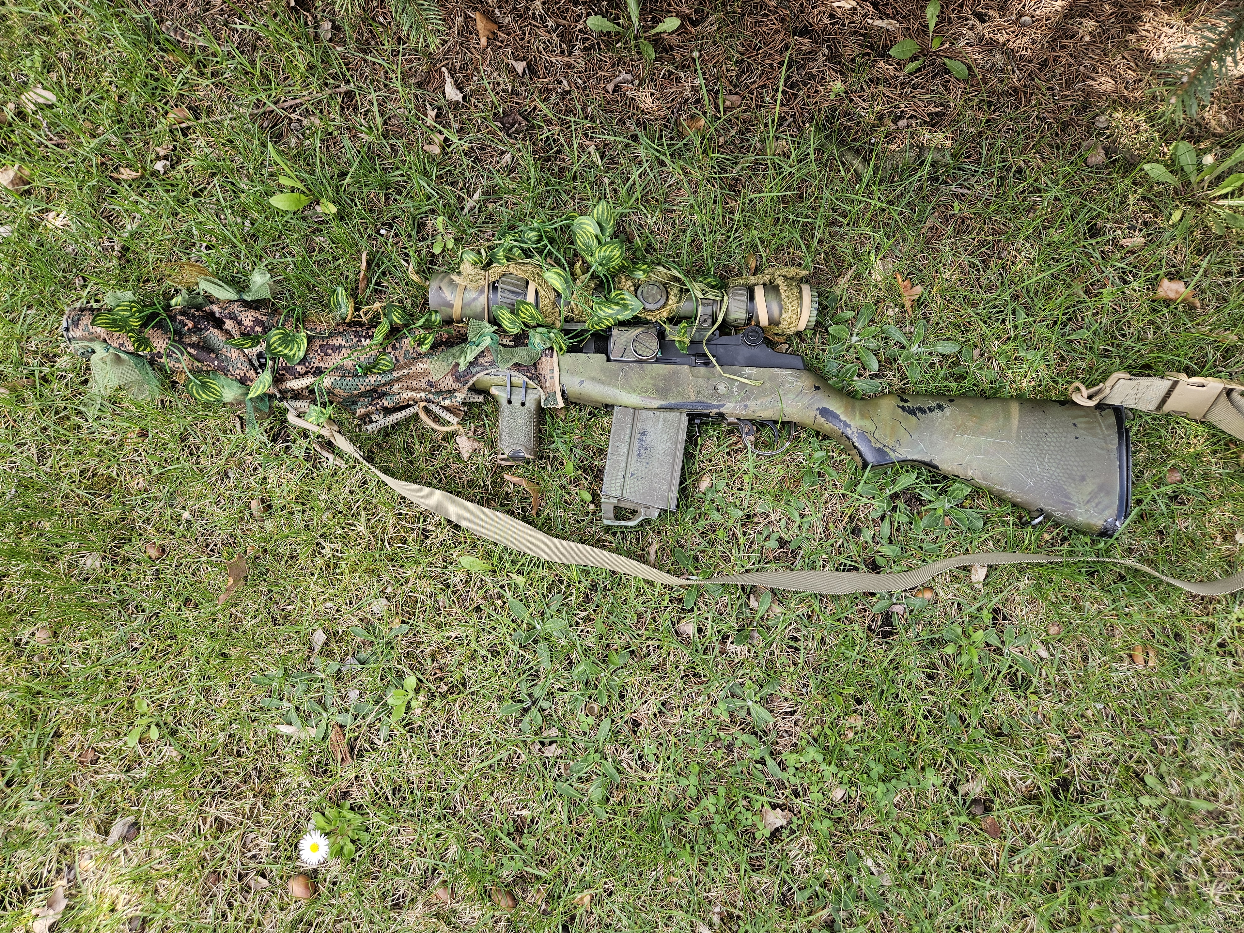 M14 G&G SOCOM DMR 2,3J Maskowanie zestaw