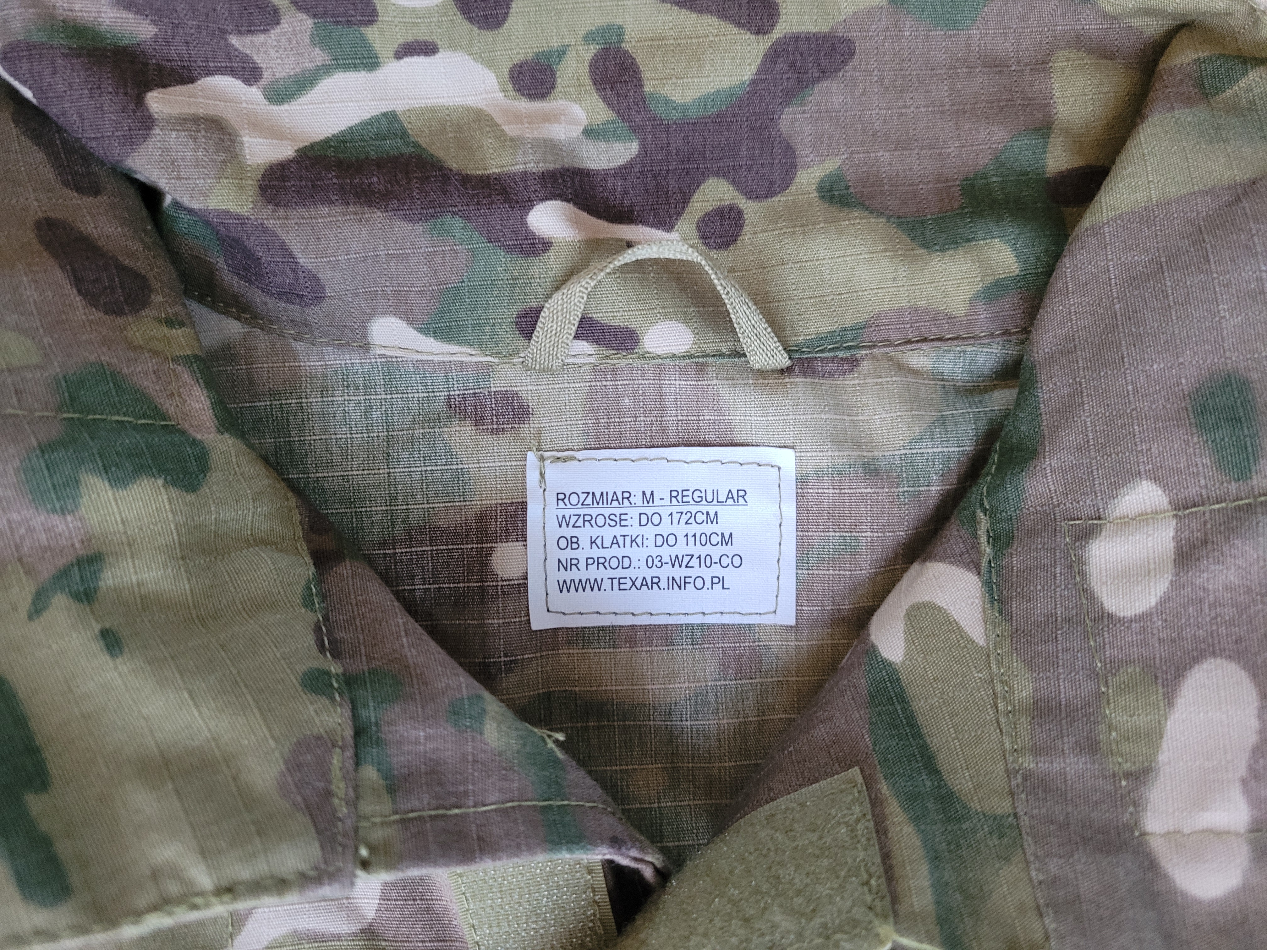 Mundur Texar Multicam