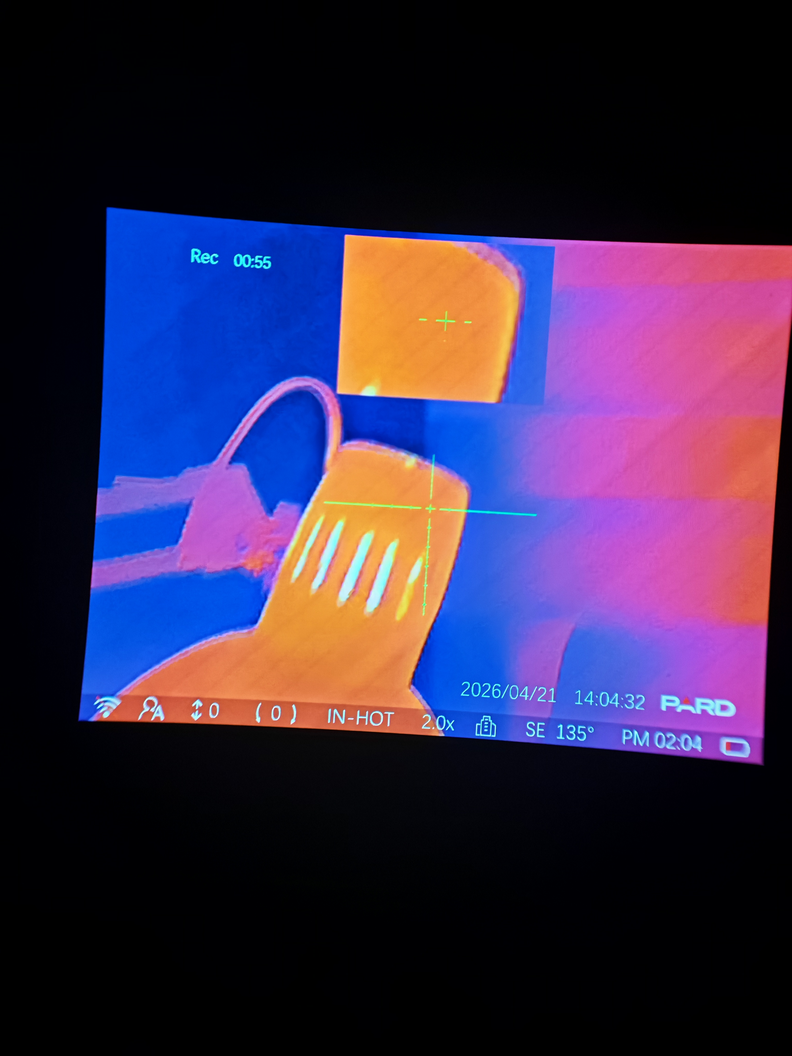 Celownik termowizyjny PARD Pantera 256 Q 25 mm luneta biegówka