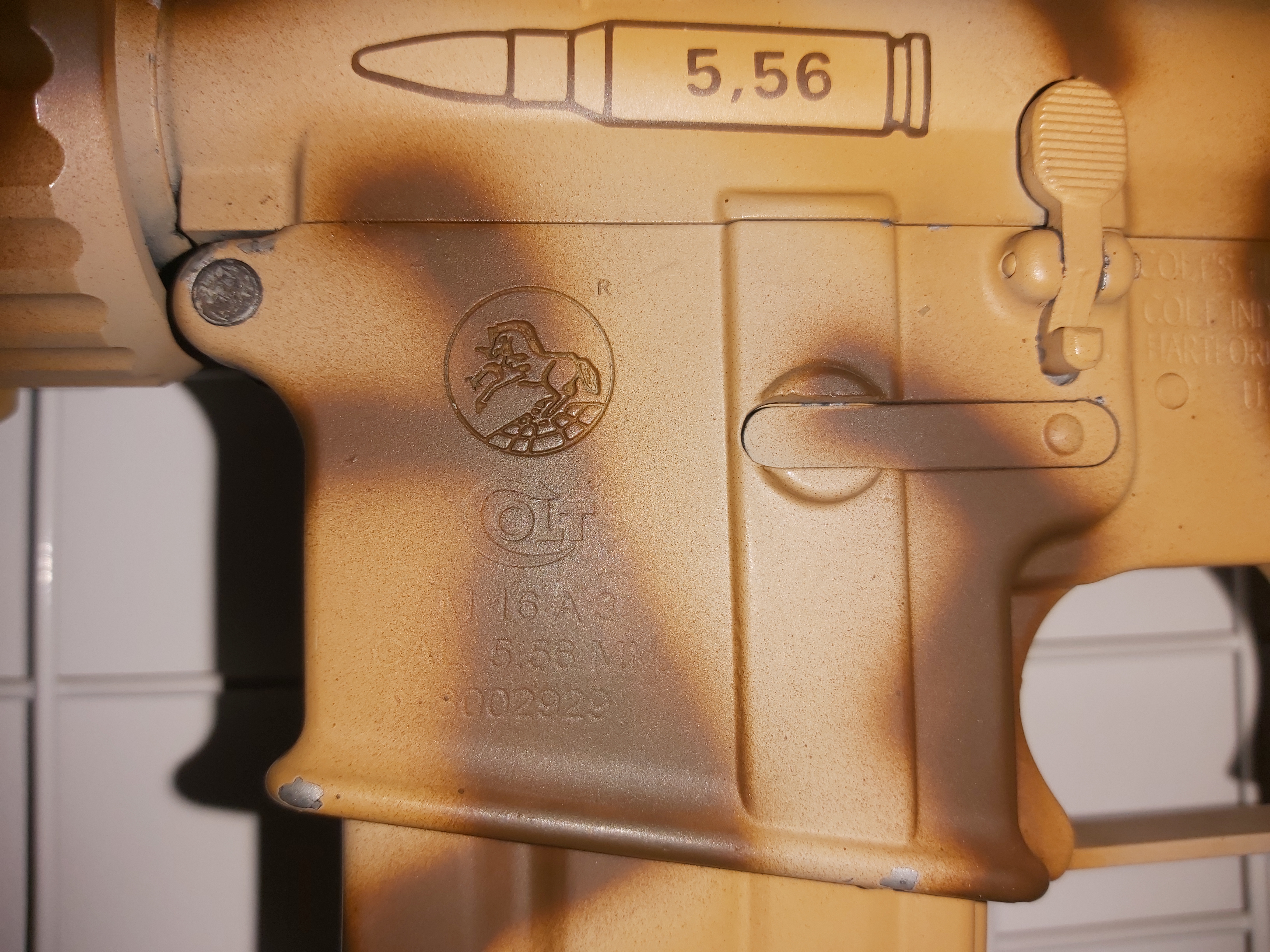 Replika asg m16 WE gbb z biciami Colta