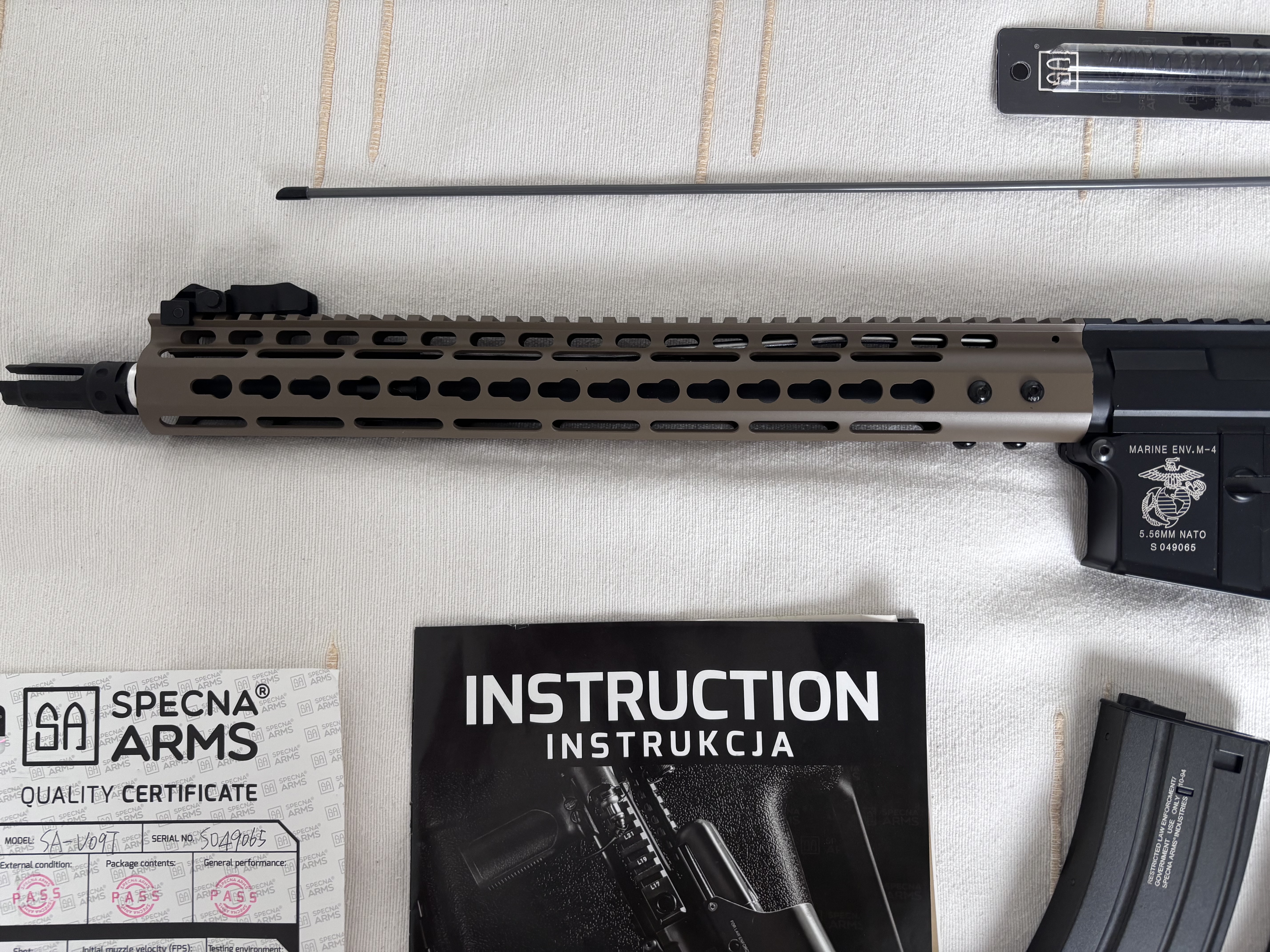 Replika karabinka SA-V09-HT ONE - Half Tan