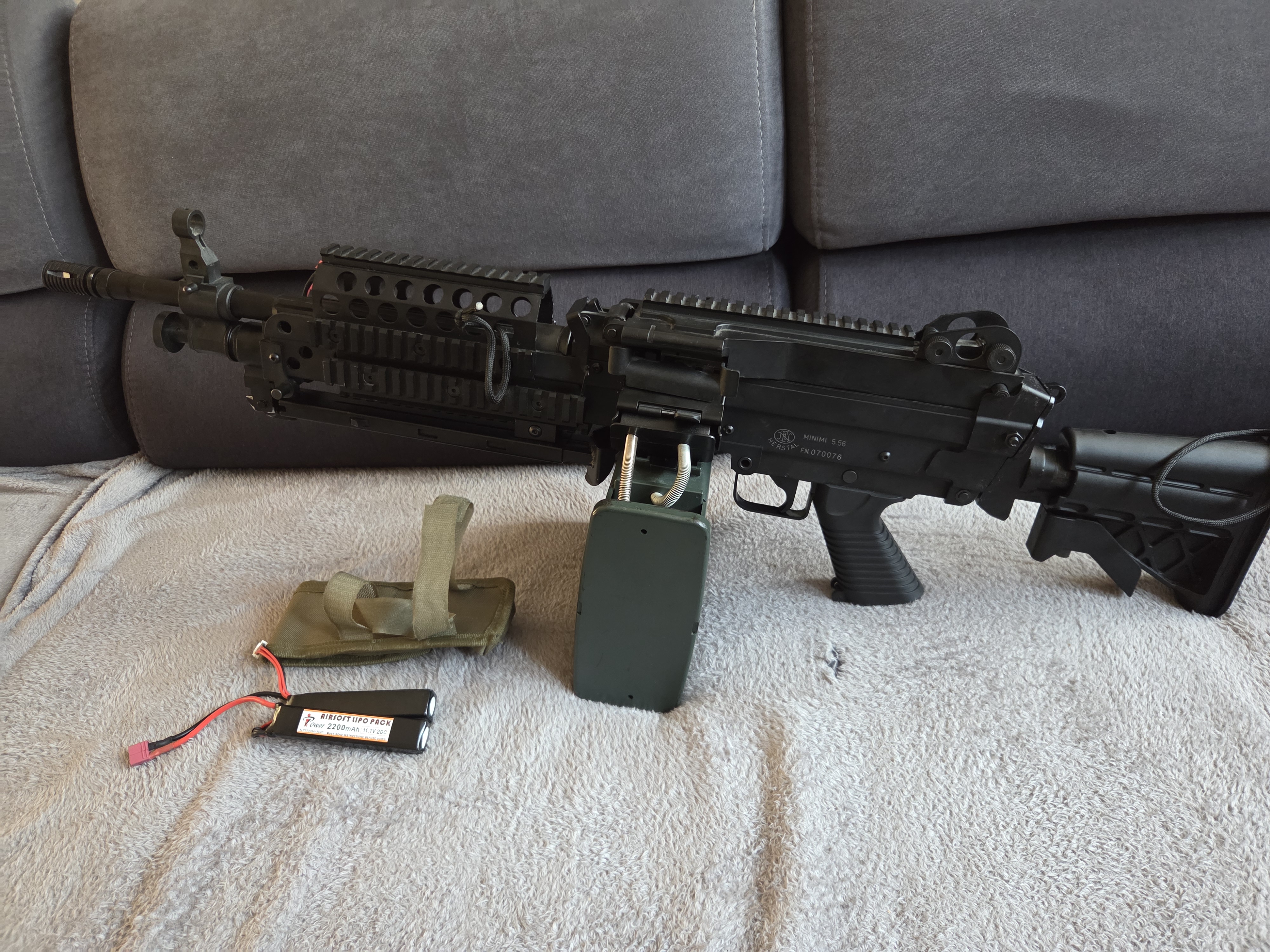 A&K MK46 MOD 0 Sports Line – 1,8 J / 17,4 RPS LiPo 11,1 V