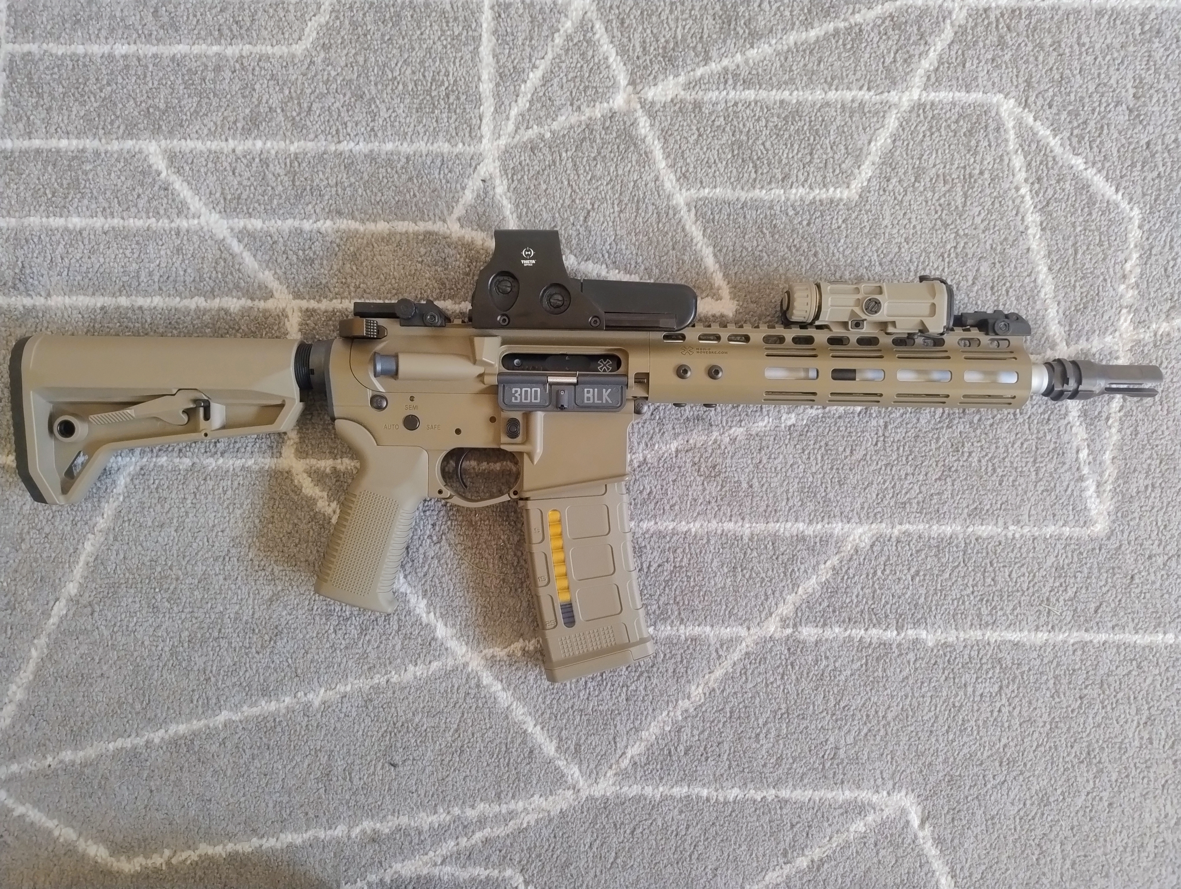 Replika karabinka Noveske N4 MWS Gen3 GBBr