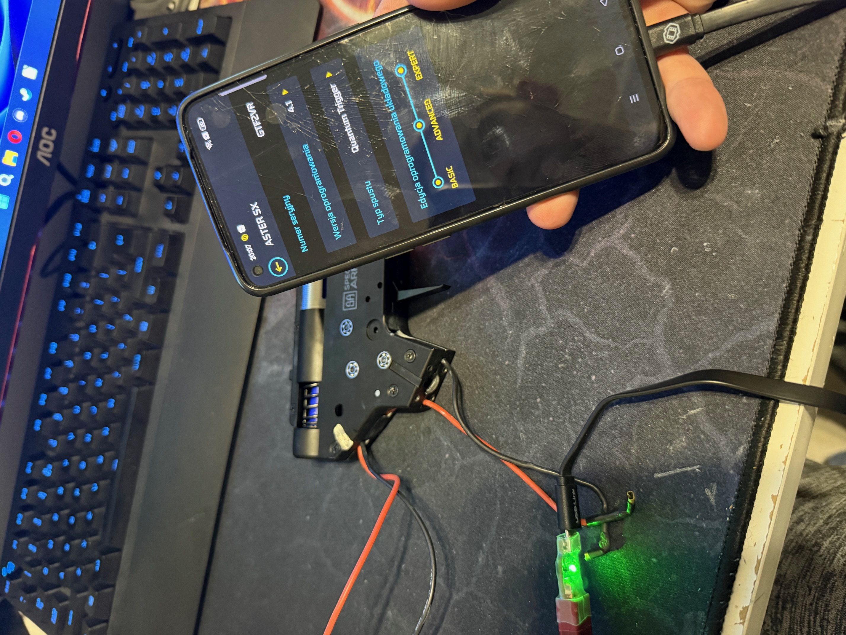 Kompletny Gearbox v2 (Aster, Jvan 18:1, SHS,)