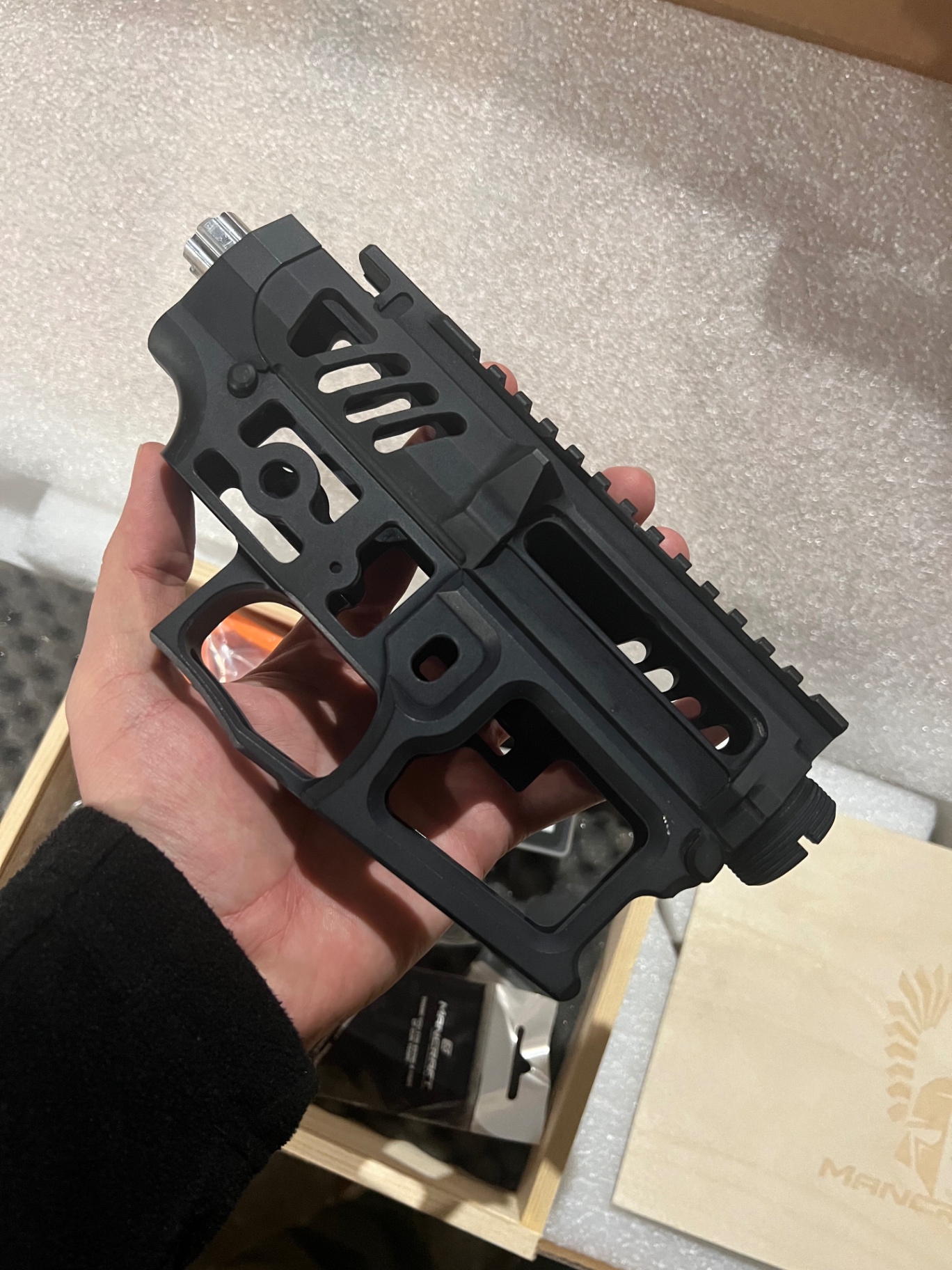 Sprzedam Mancraft CNC body skeleton M4 AR15 czarne / Giełda ASG