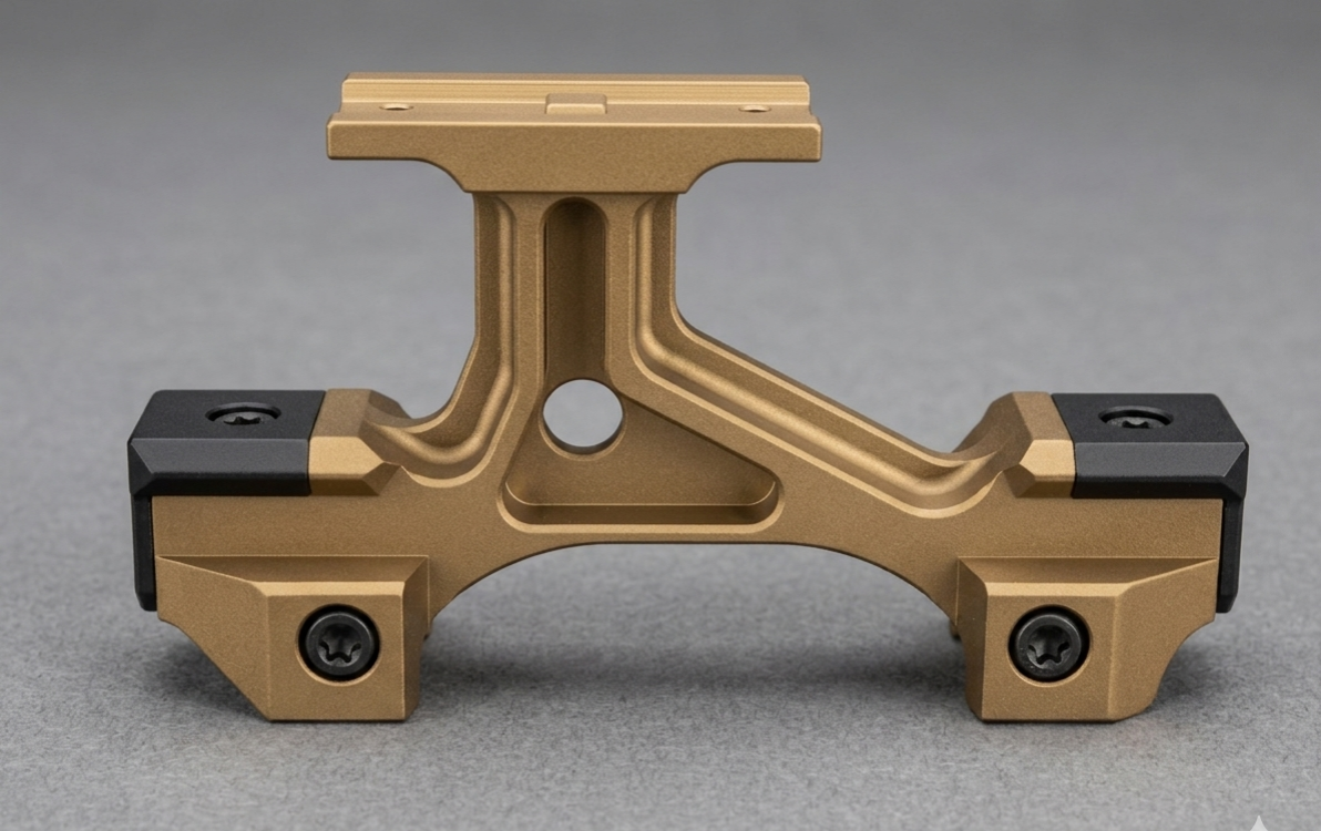 Irregular Defense OMM Micro FDE + 2x Irregular Defense OMM Micro FDE + 2x Short Board – modularny montaż optyki AR-15 / NVG, stan prawie nowy