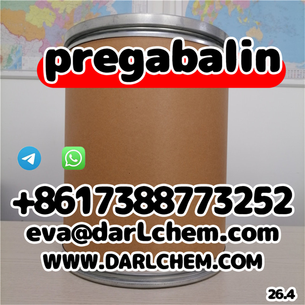 Factory Supply 99.9% purity Prega-balin Powder CAS: 148553-50-8 fast delivery