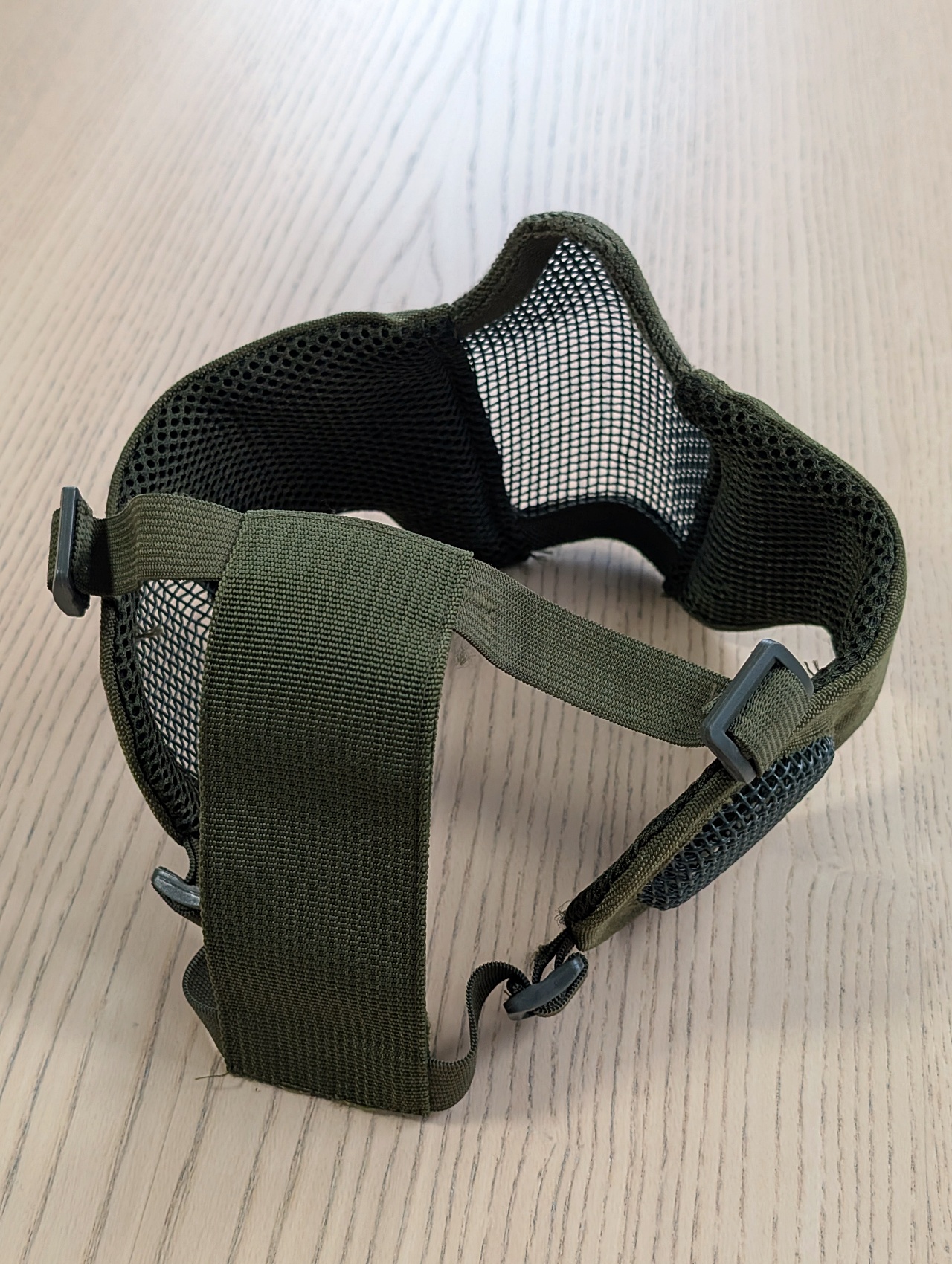 Maska stalker ASG Lower Half Metal z ochraniaczami uszu