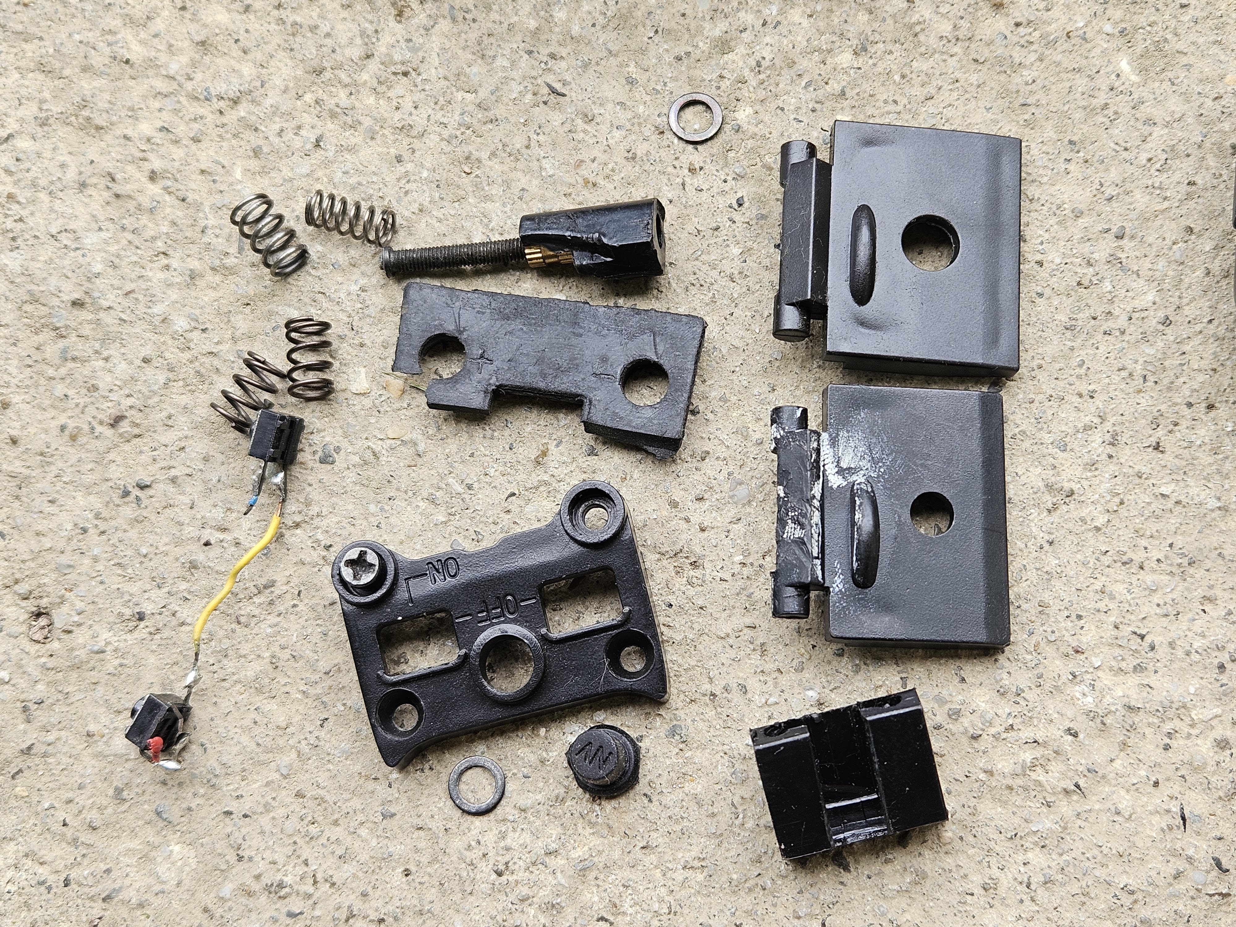 Części kolimator Eotech 551 552 szybka obudowy