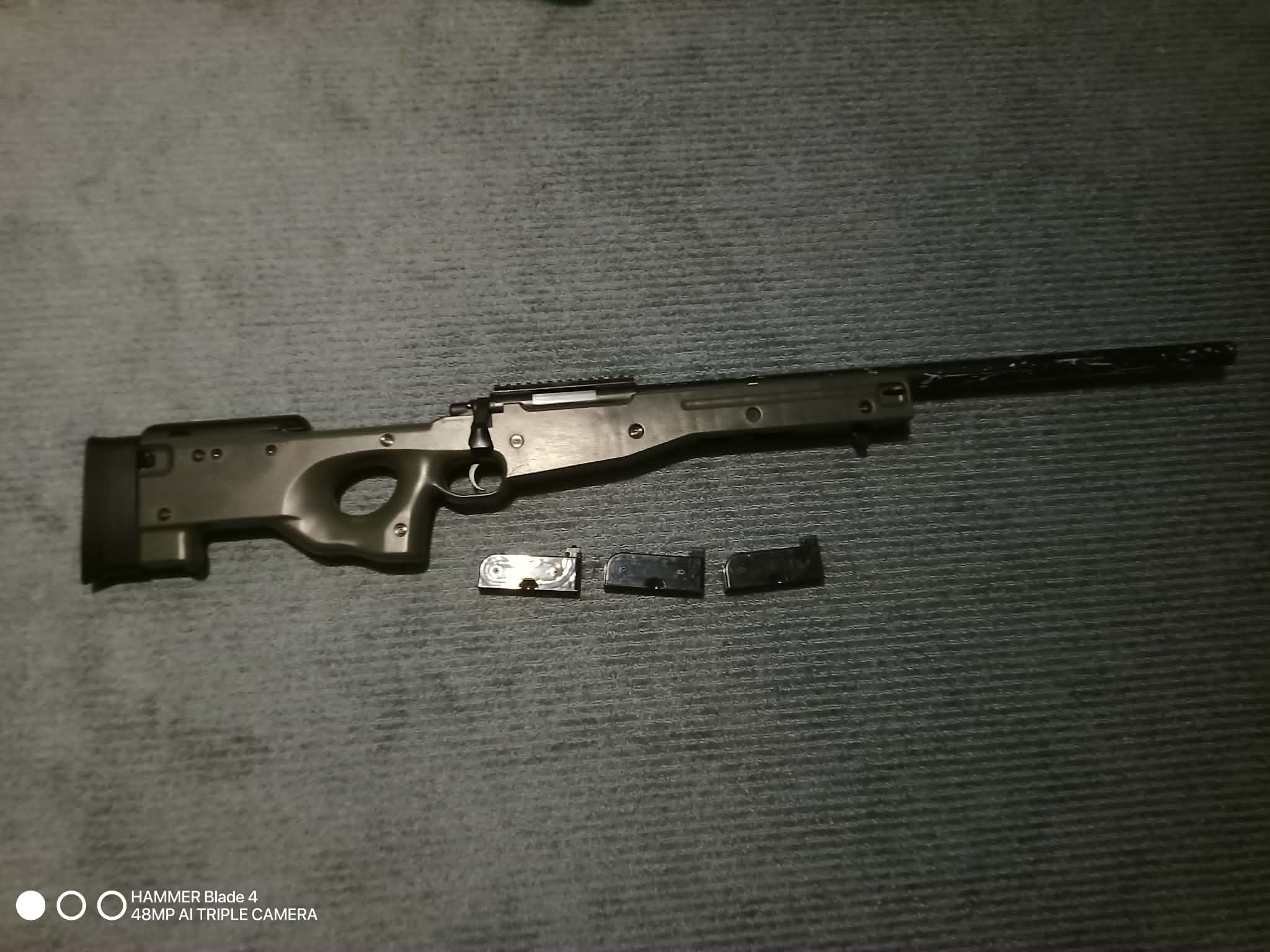 Sprężynowa snajperka czterotakt