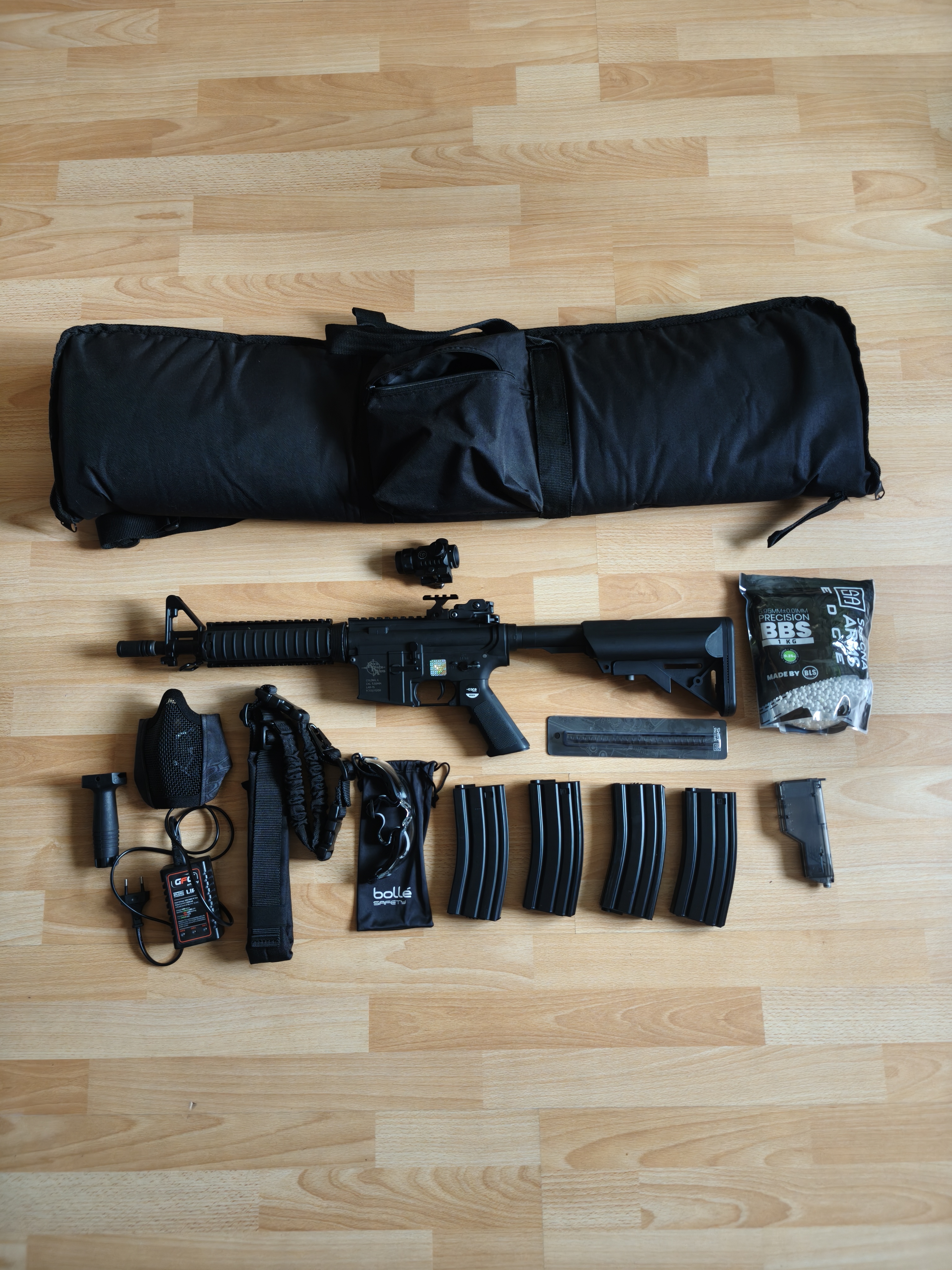 Replika Specna Arms SA-C04 + dużo akcesorii