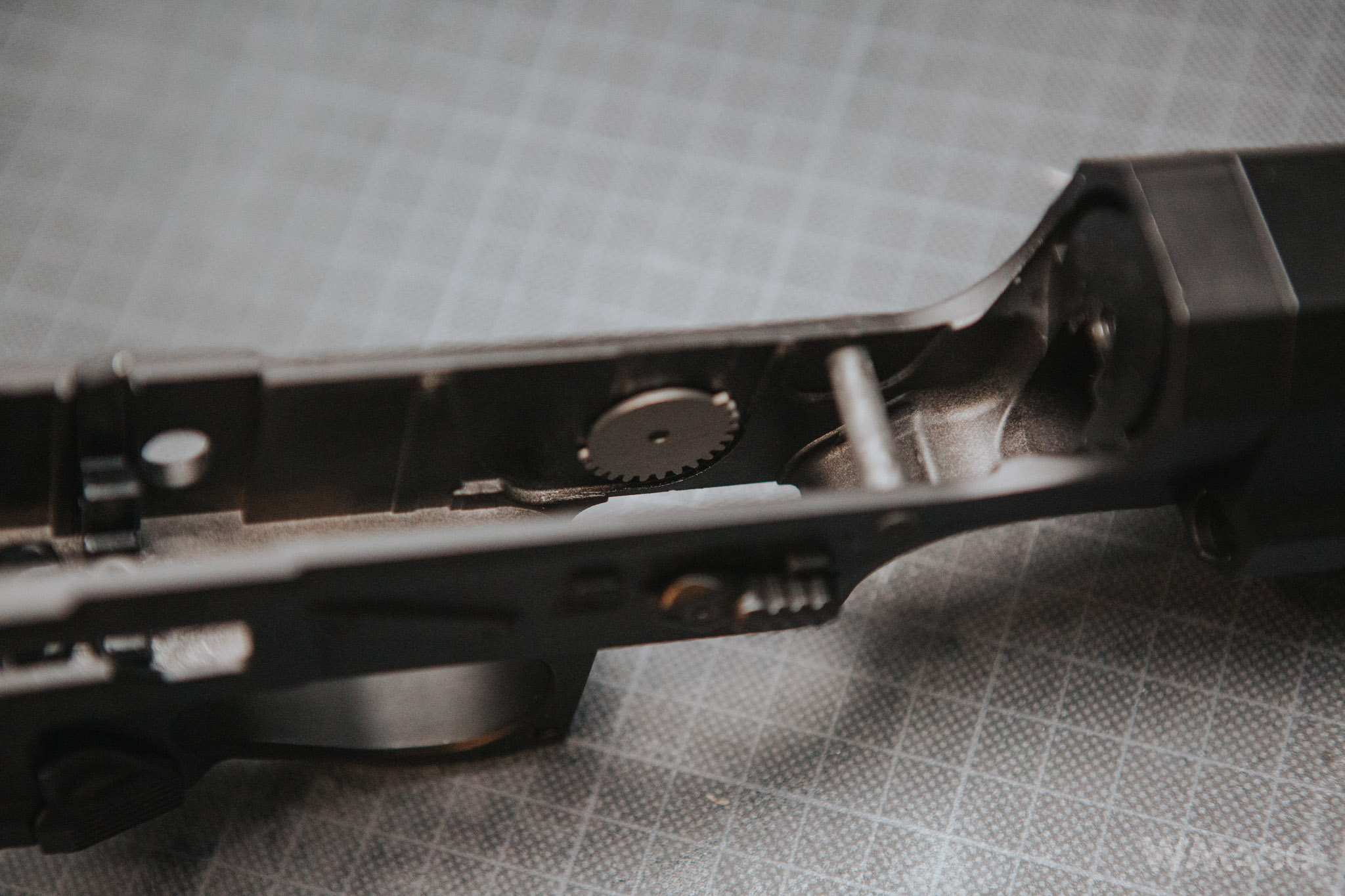 ICS CXP-MARS PDW9 wewnątrz