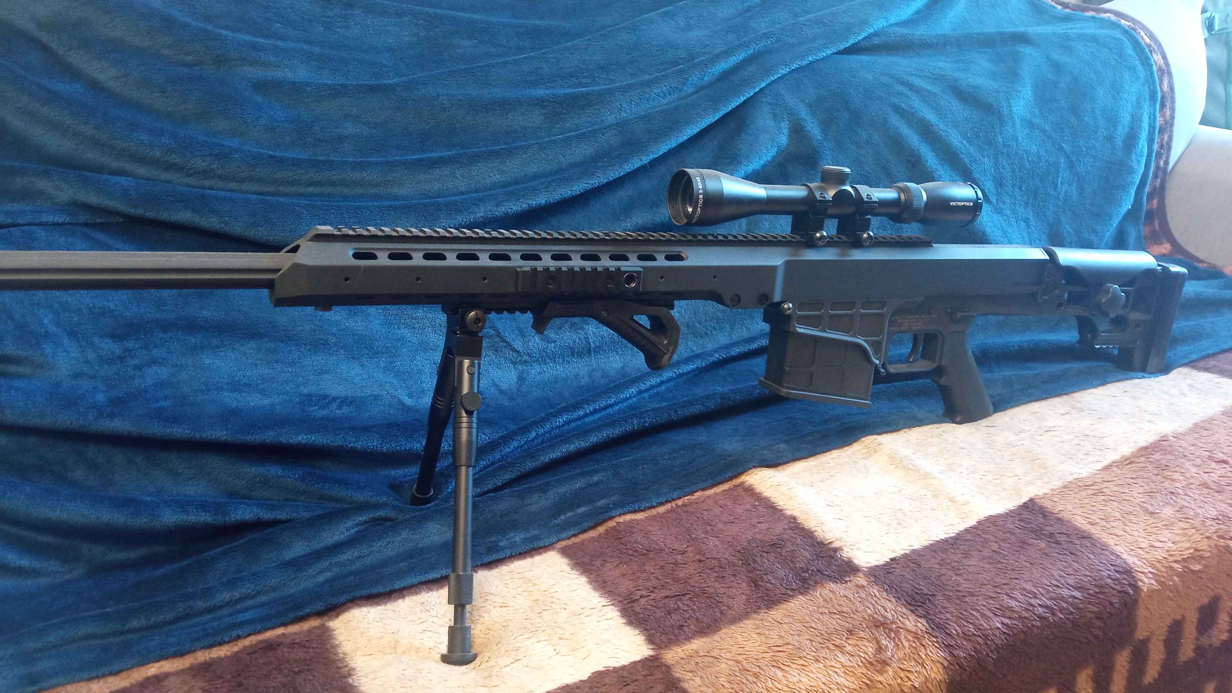 Replika Barrett M98B MRAD Spring Full Metal - Black