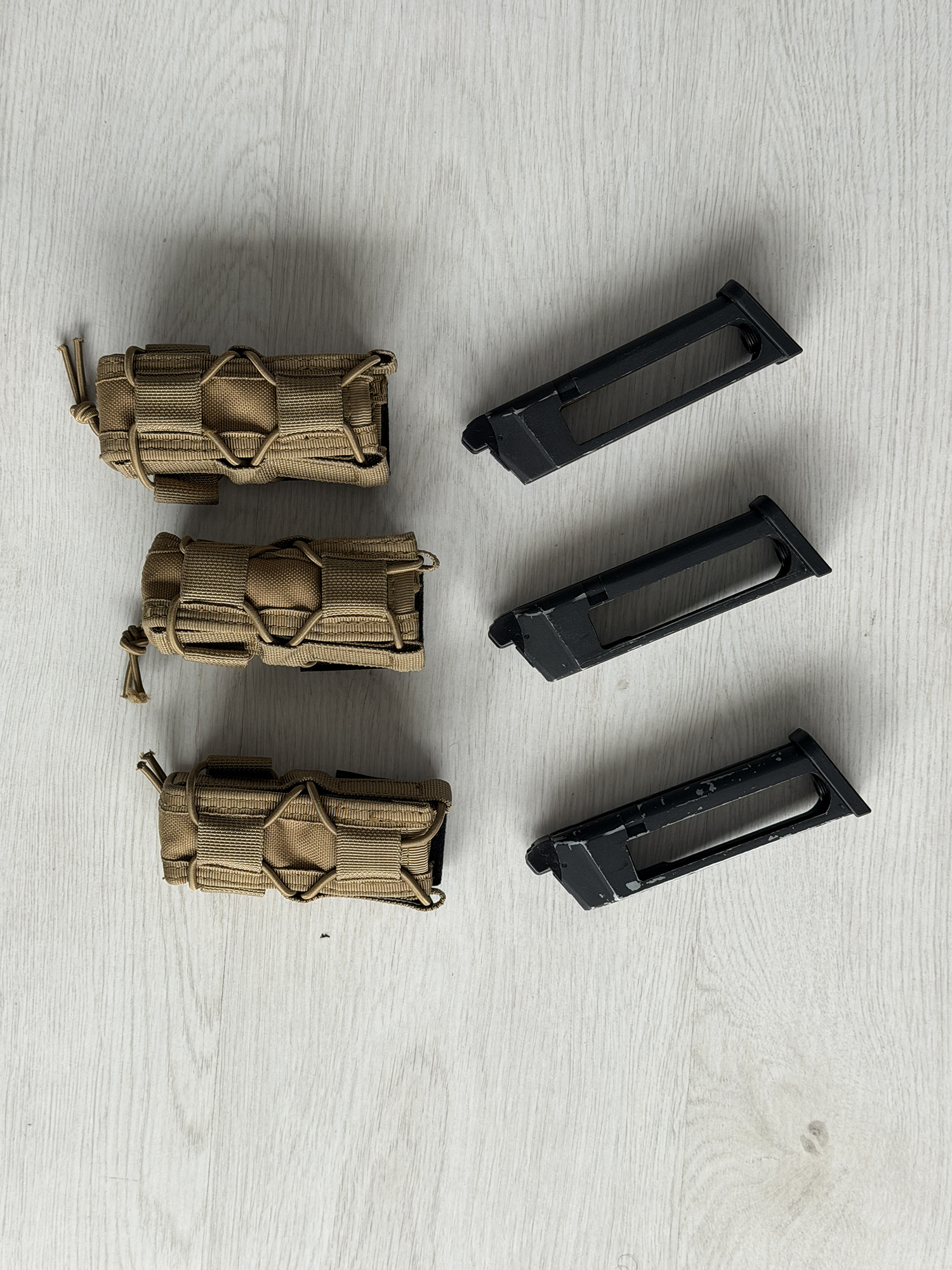 Magazynki x3 kP-13 Co2 z ładownicami replika asg
