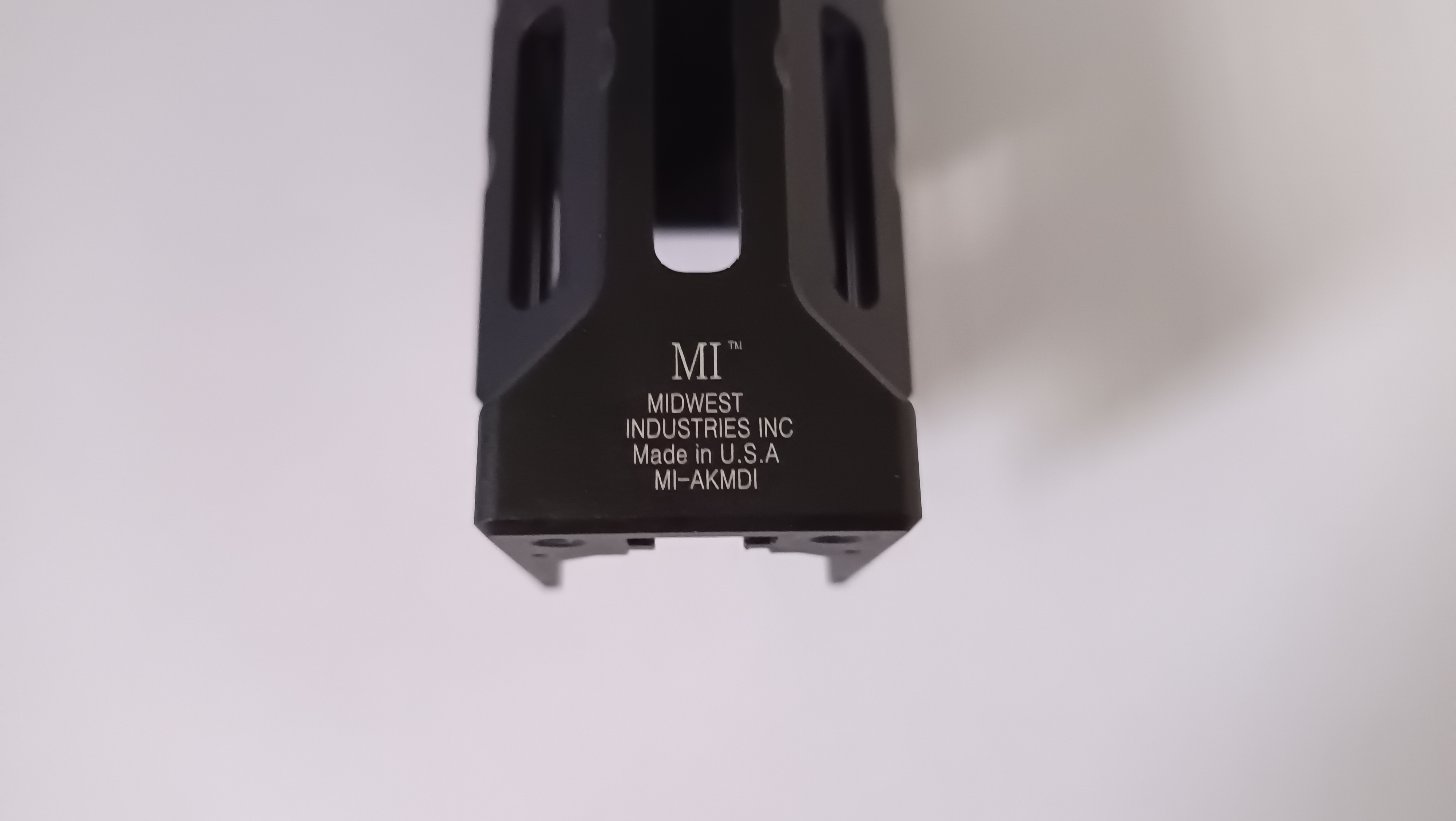 Zestaw MLOK 5KU do replik AK Midwest Industries (MWI krótkie) Czarny