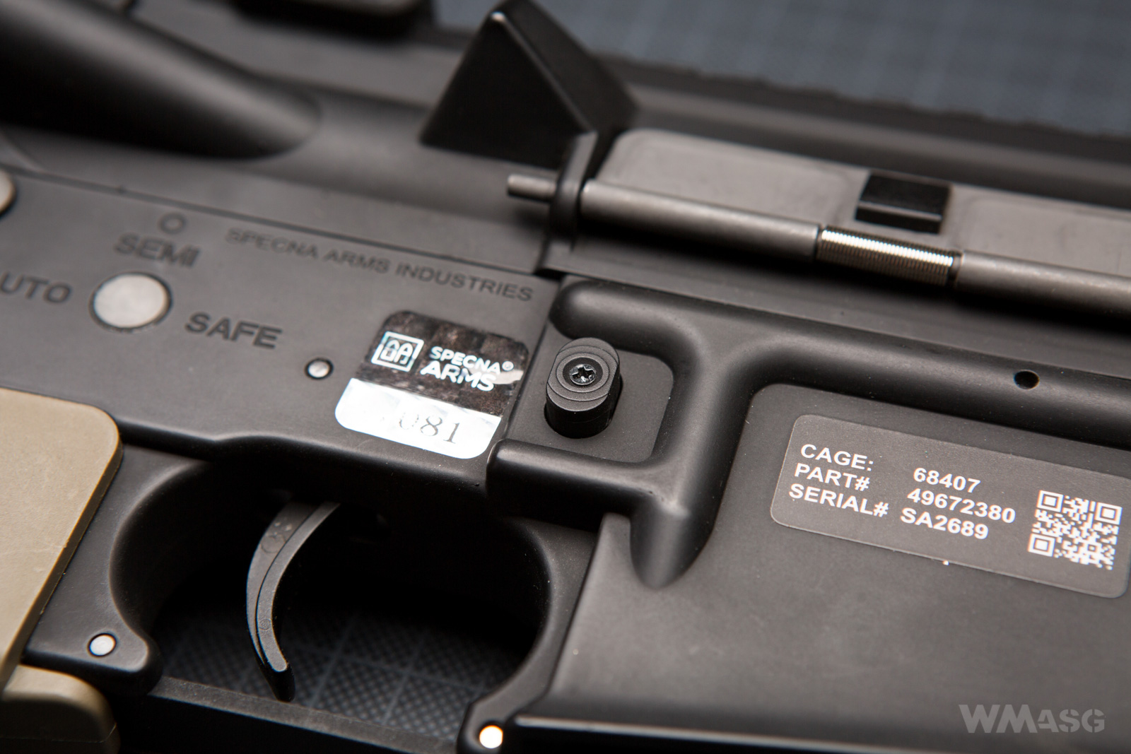 Specna Arms SA -E12 PDW Edge BK-TAN (części)