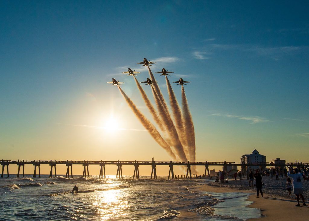 Ostatni lot Blue Angels...