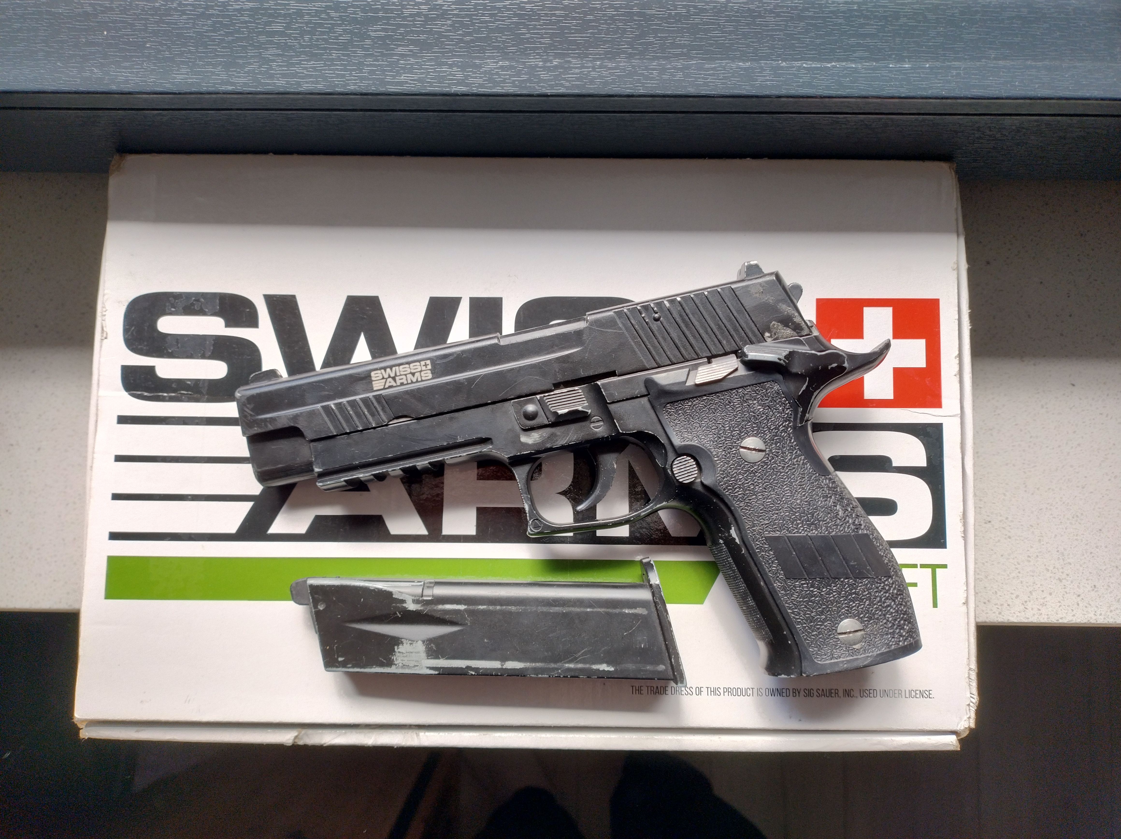 Sig sauer cybergun uszkodzony