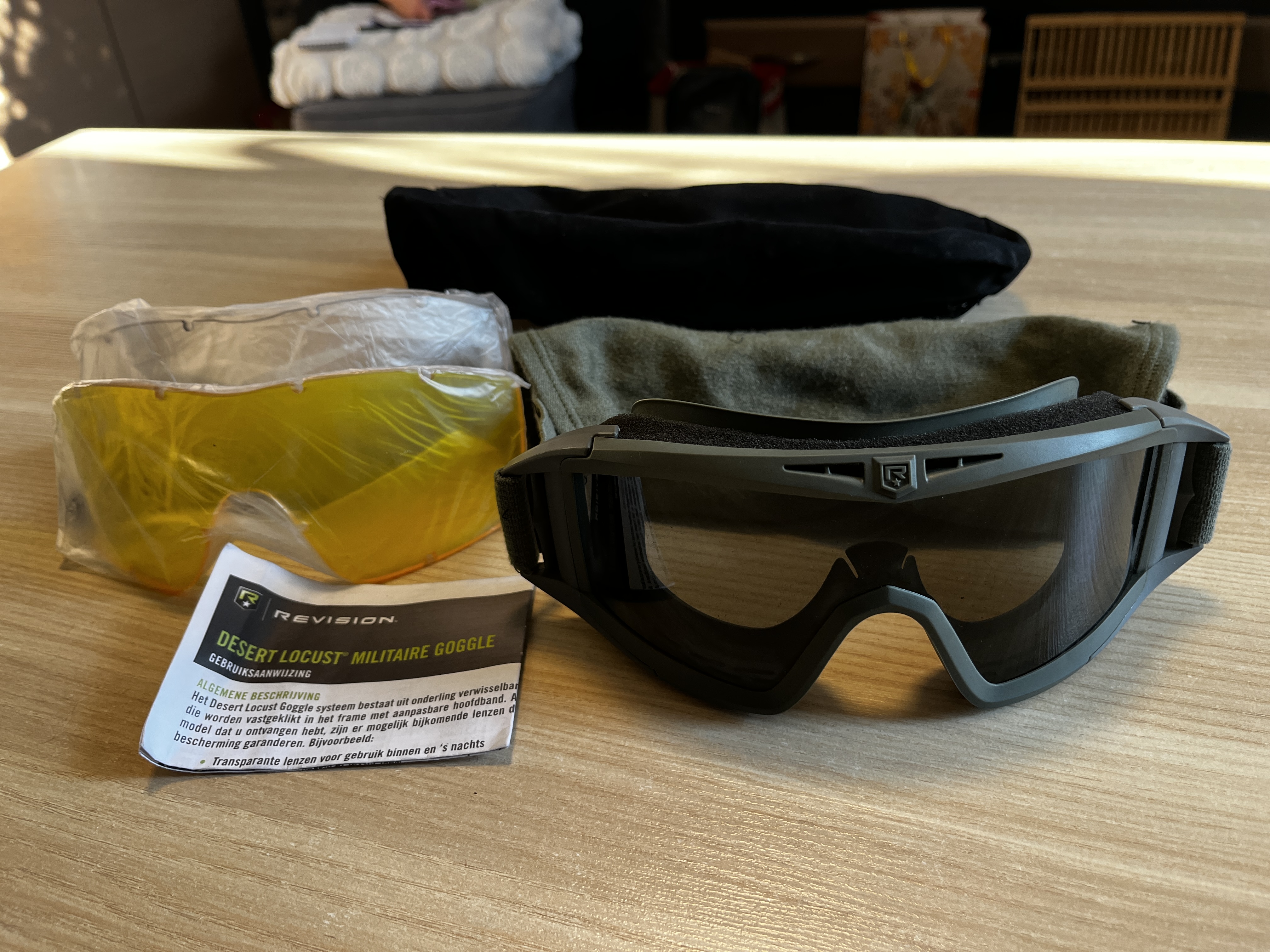 Gogle Revision Locust + wiziery NOWE