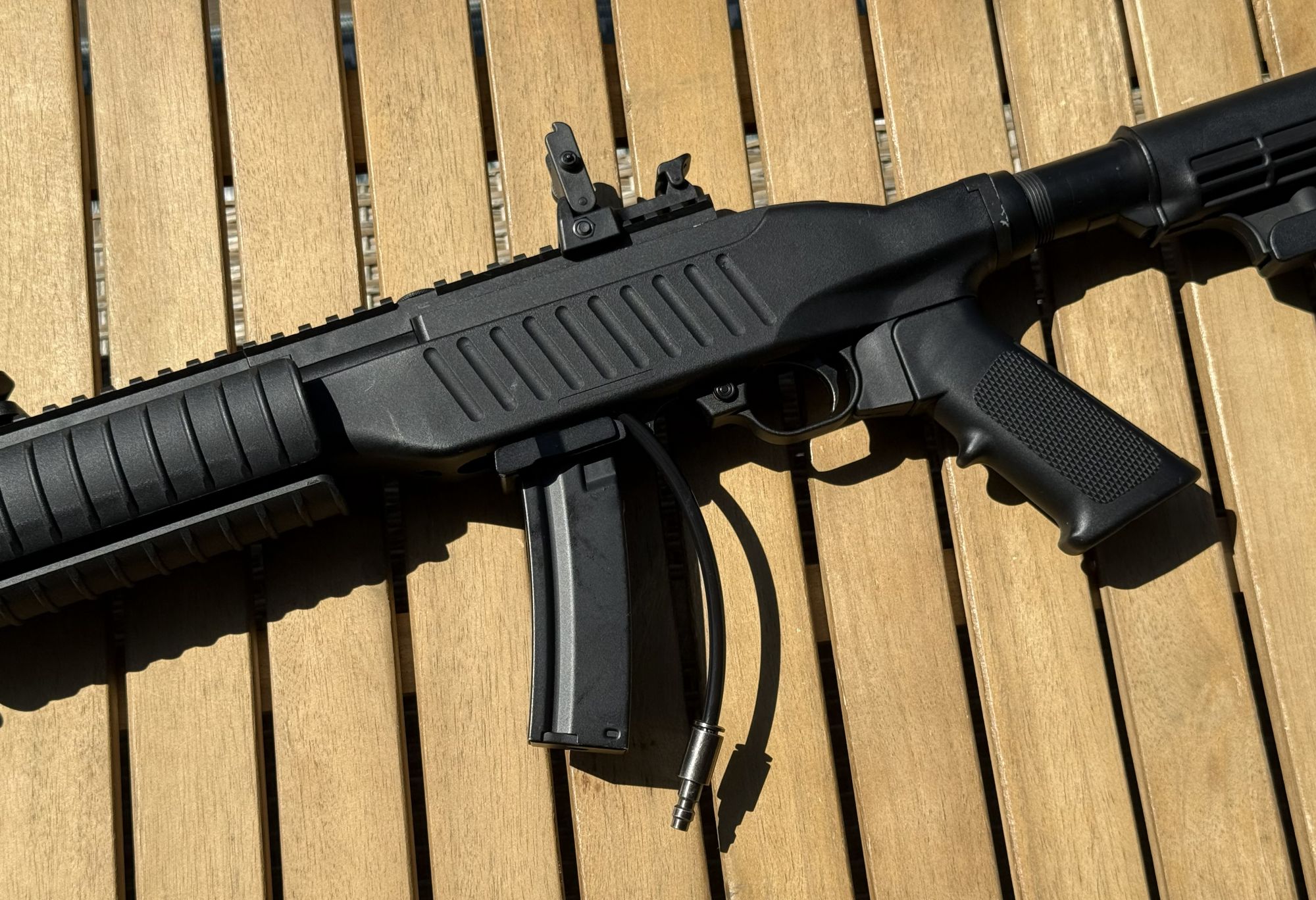 KJW KC-02 GBBR + Tanuki Works HPA adapter