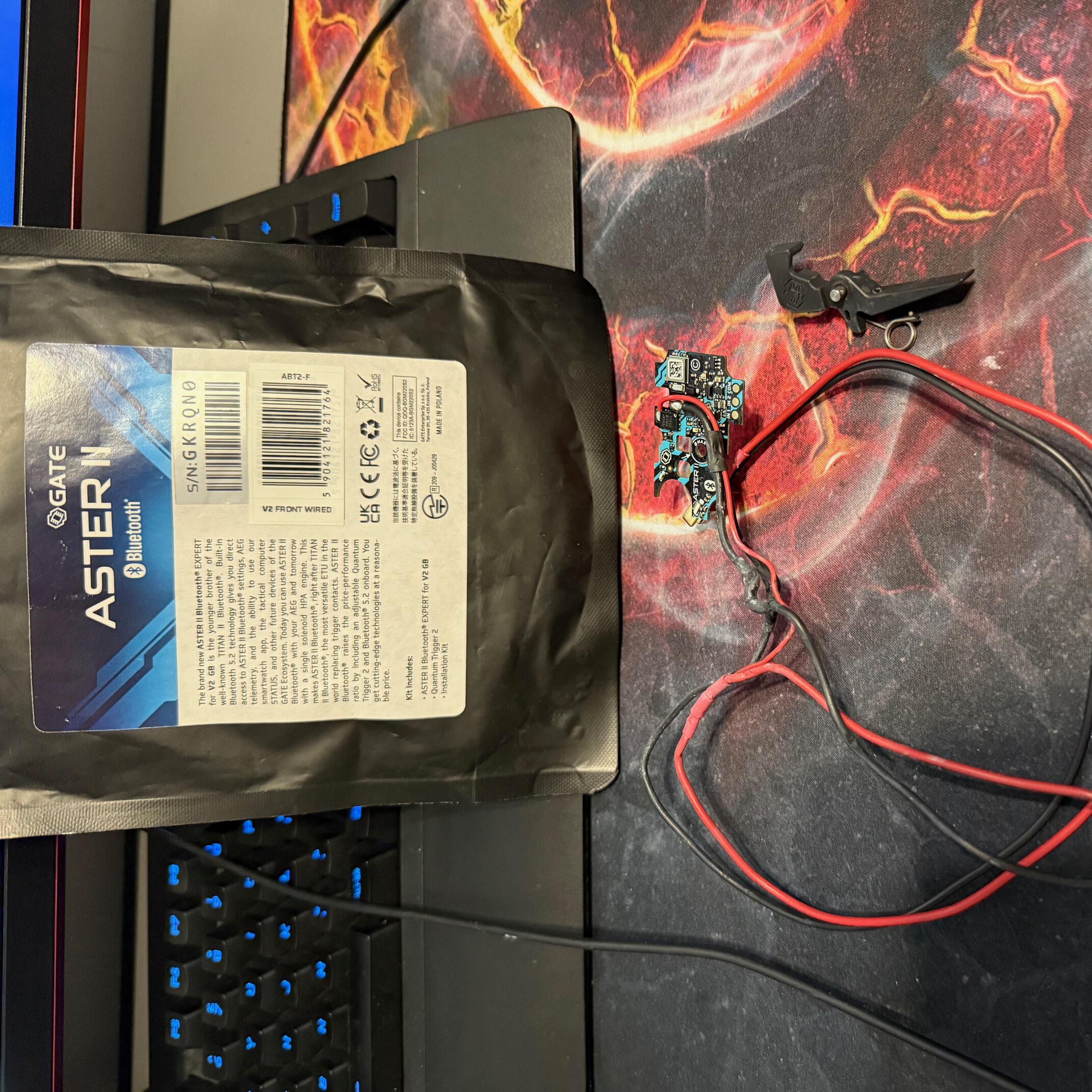 Gate Aster II Bluetooth Expert V2 kabel na tył