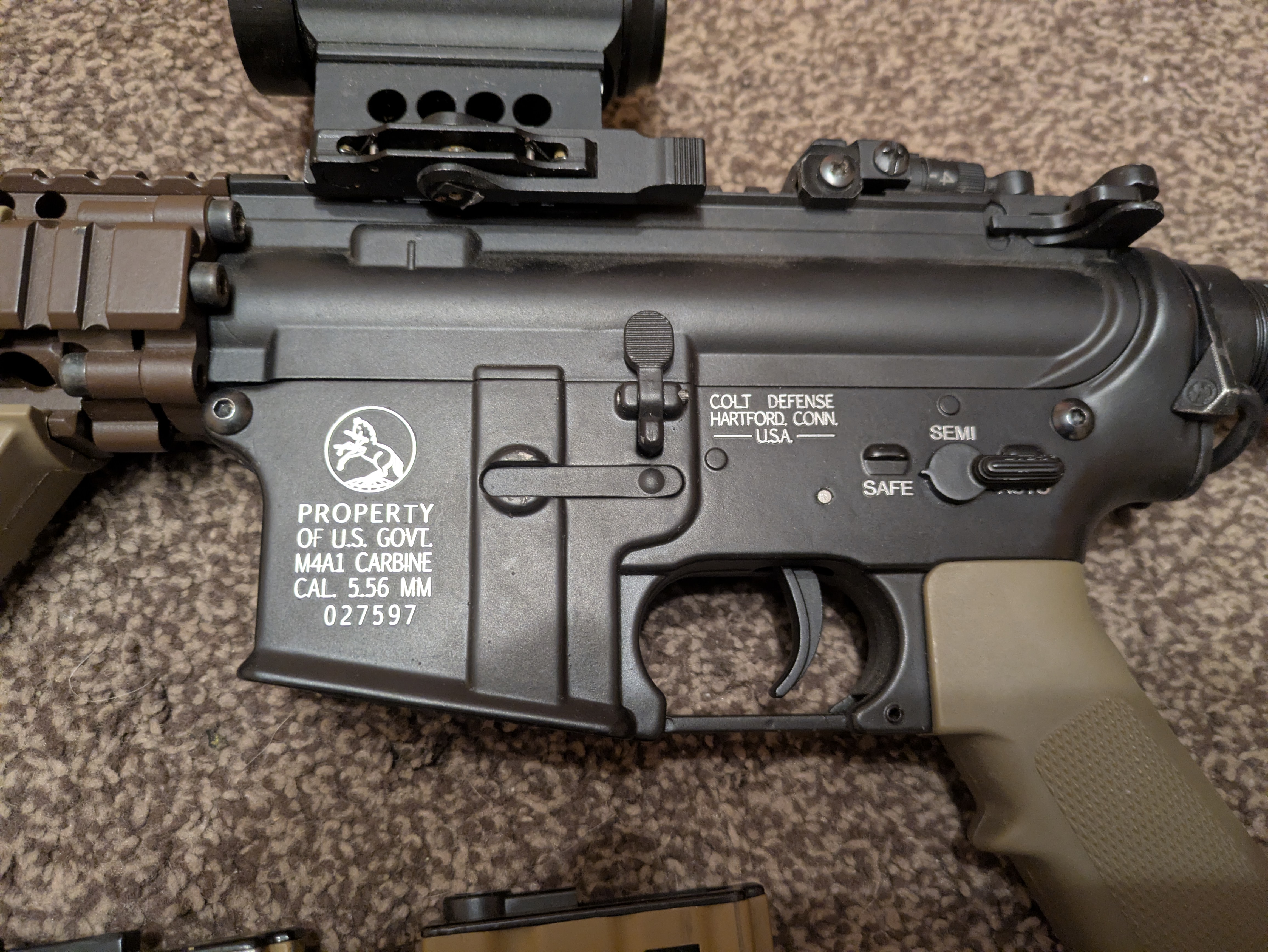 Specna Arms M4 MK18 MOD1 metal