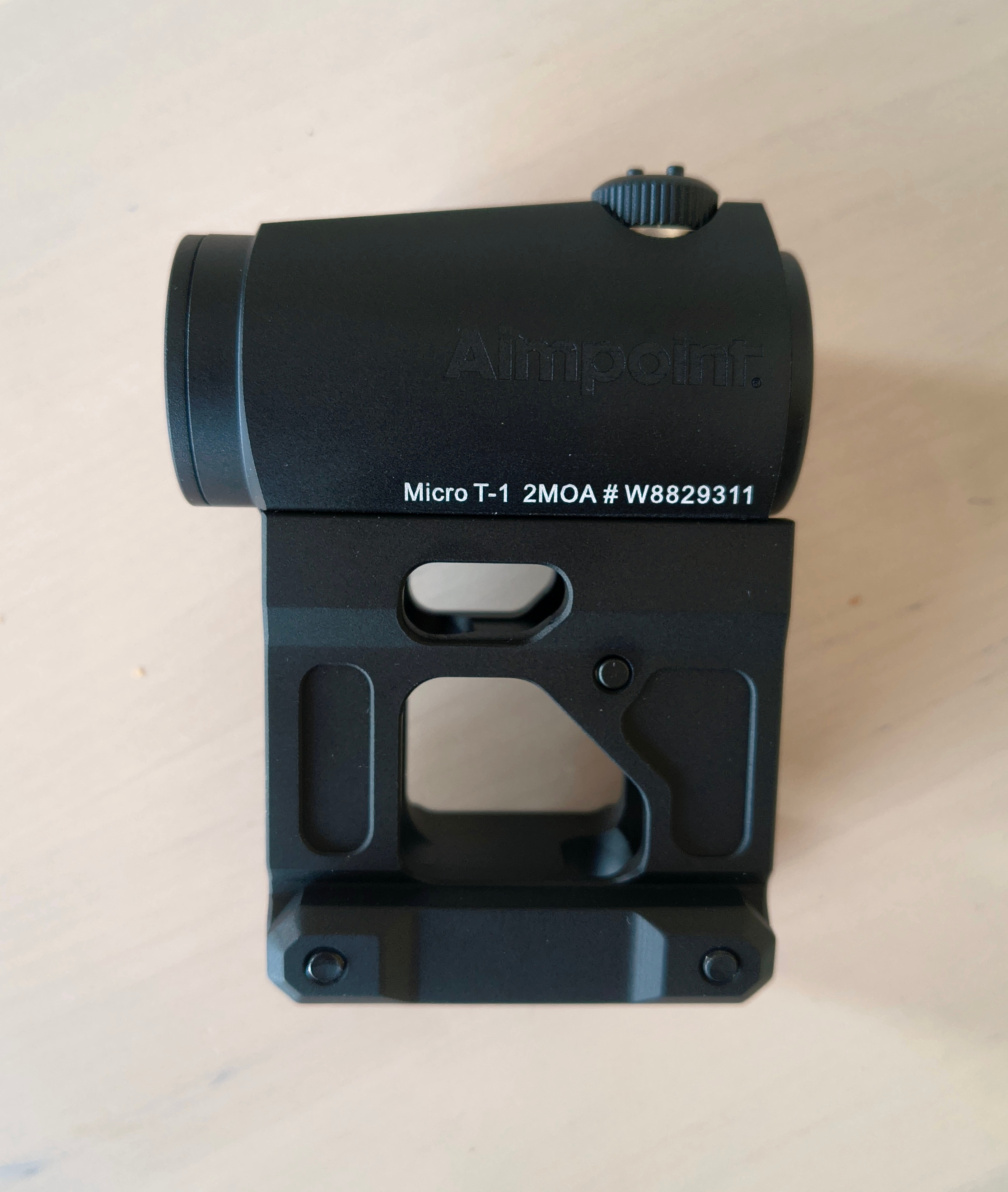 Kolimator Holy Warrior Aimpoint T1 montaż wysoki Unity 2,26"